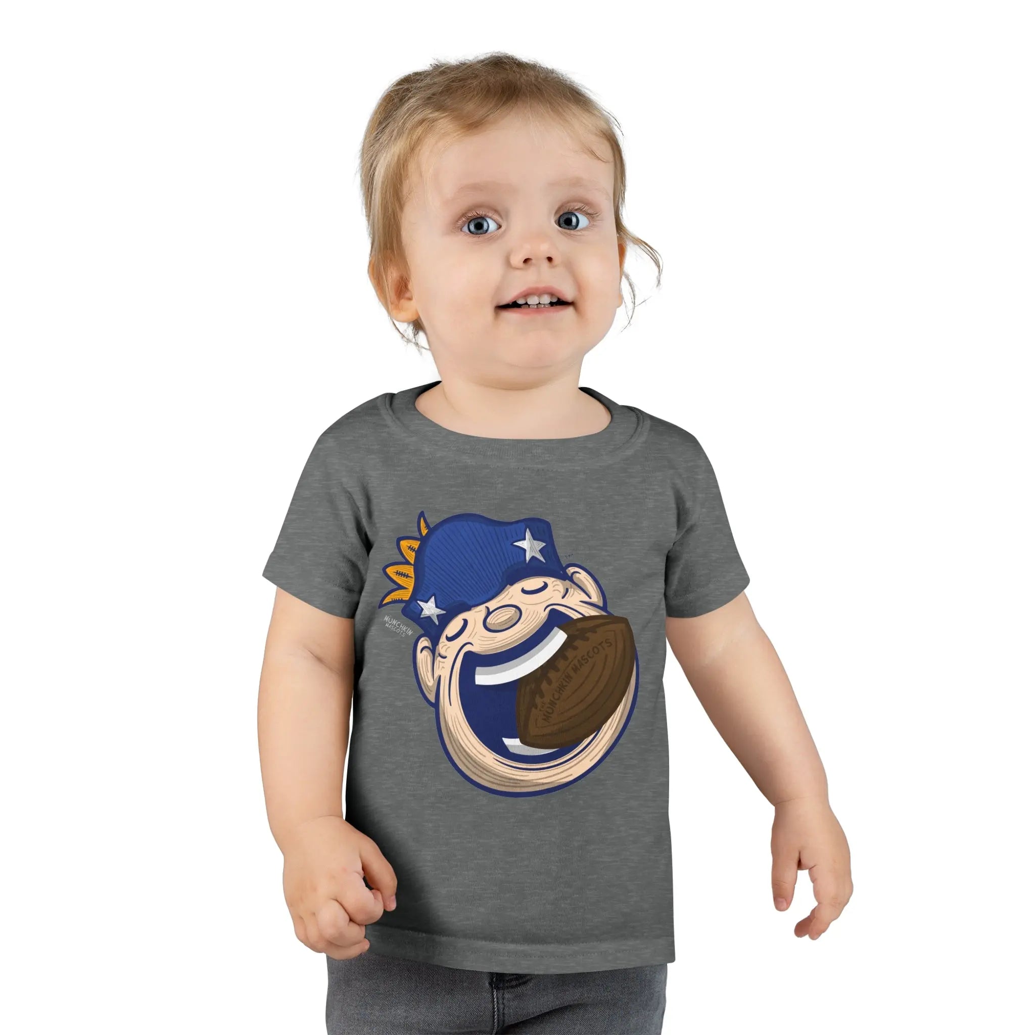 Toddler T-shirt - Mascot - Lil' Pat NE Football Printify