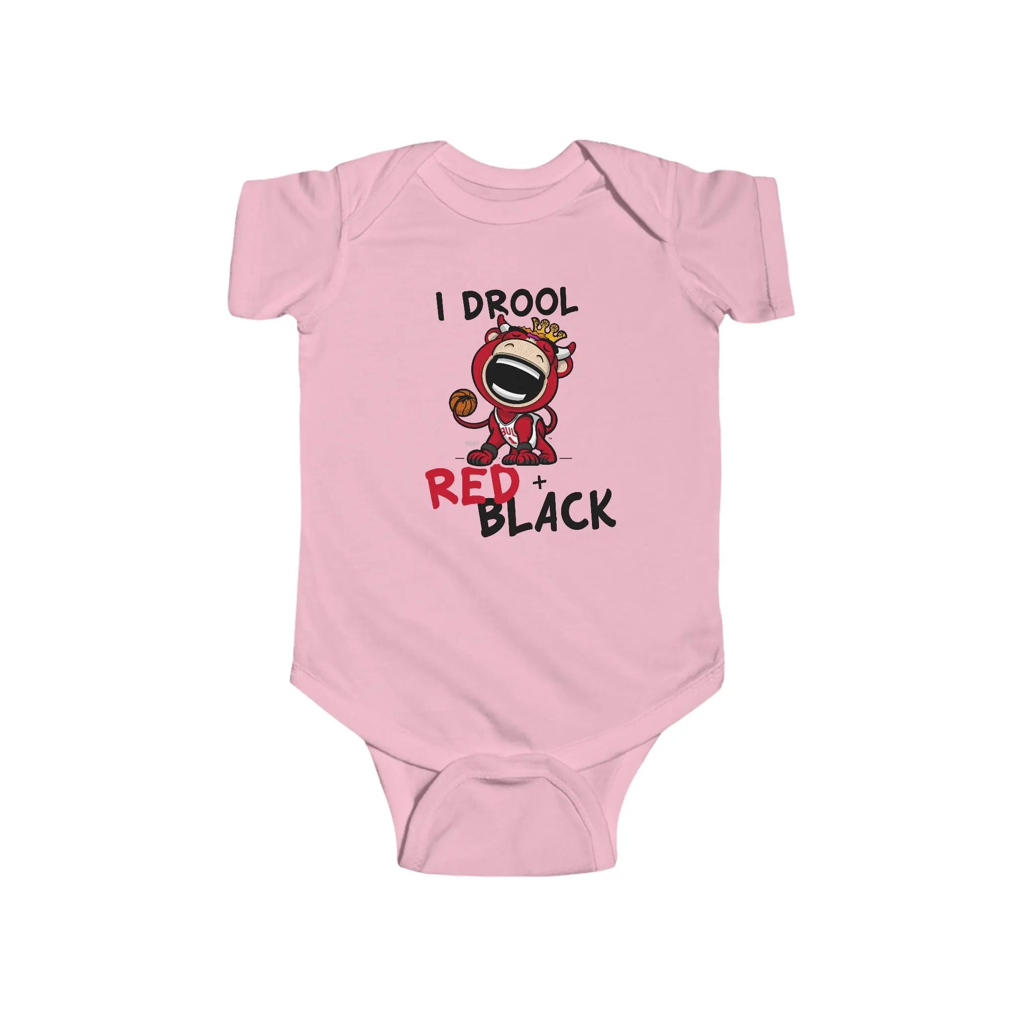 Infant Fine Jersey Bodysuit - I Drool - Lil' Benny CHI Basketball Printify