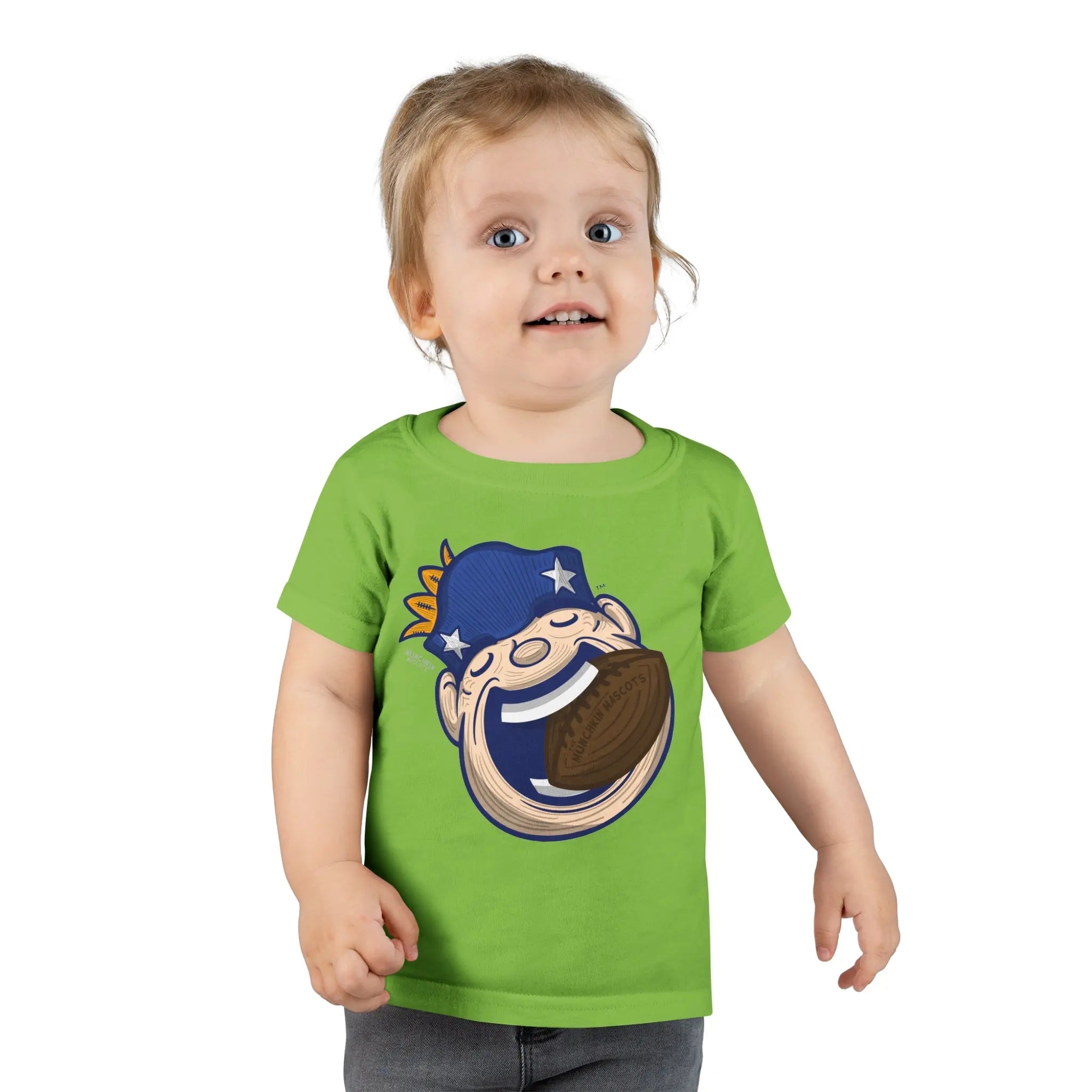 Toddler T-shirt - Mascot - Lil' Pat NE Football Printify