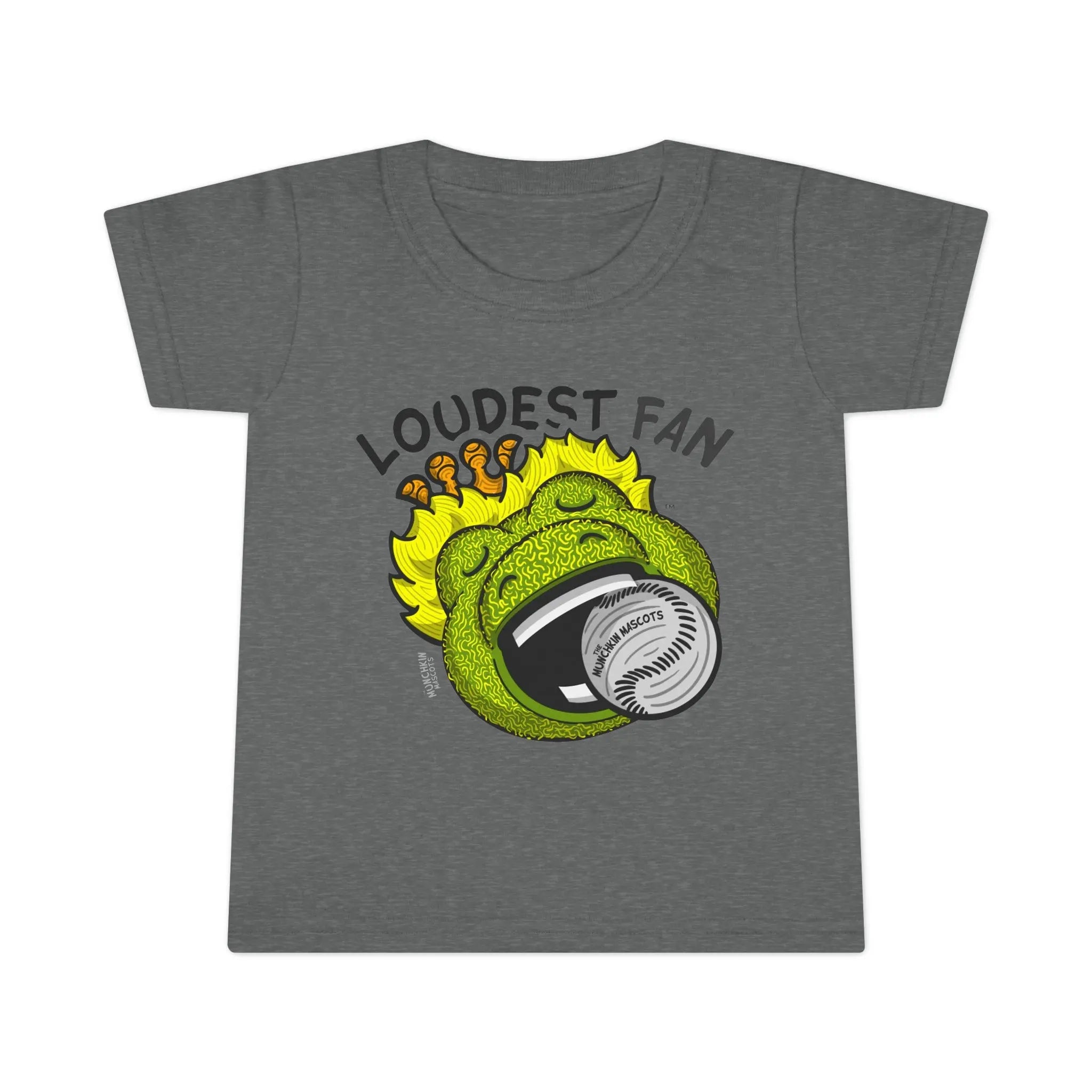 Toddler T-shirt - Loudest Fan - Lil' Southpaw CHI Baseball Printify