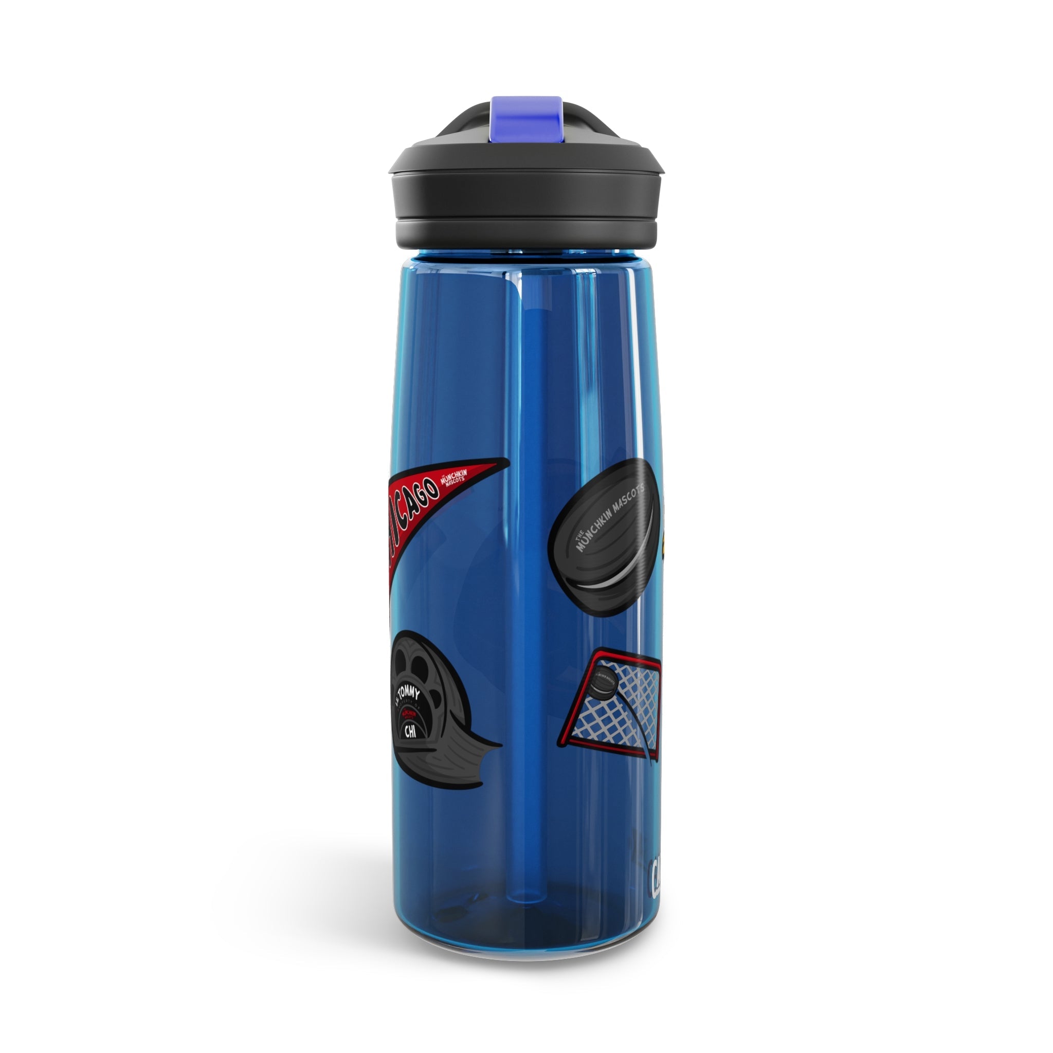 CamelBak Eddy® Water Bottle, 20oz\25oz - Lil' Tommy CHI Hockey Printify