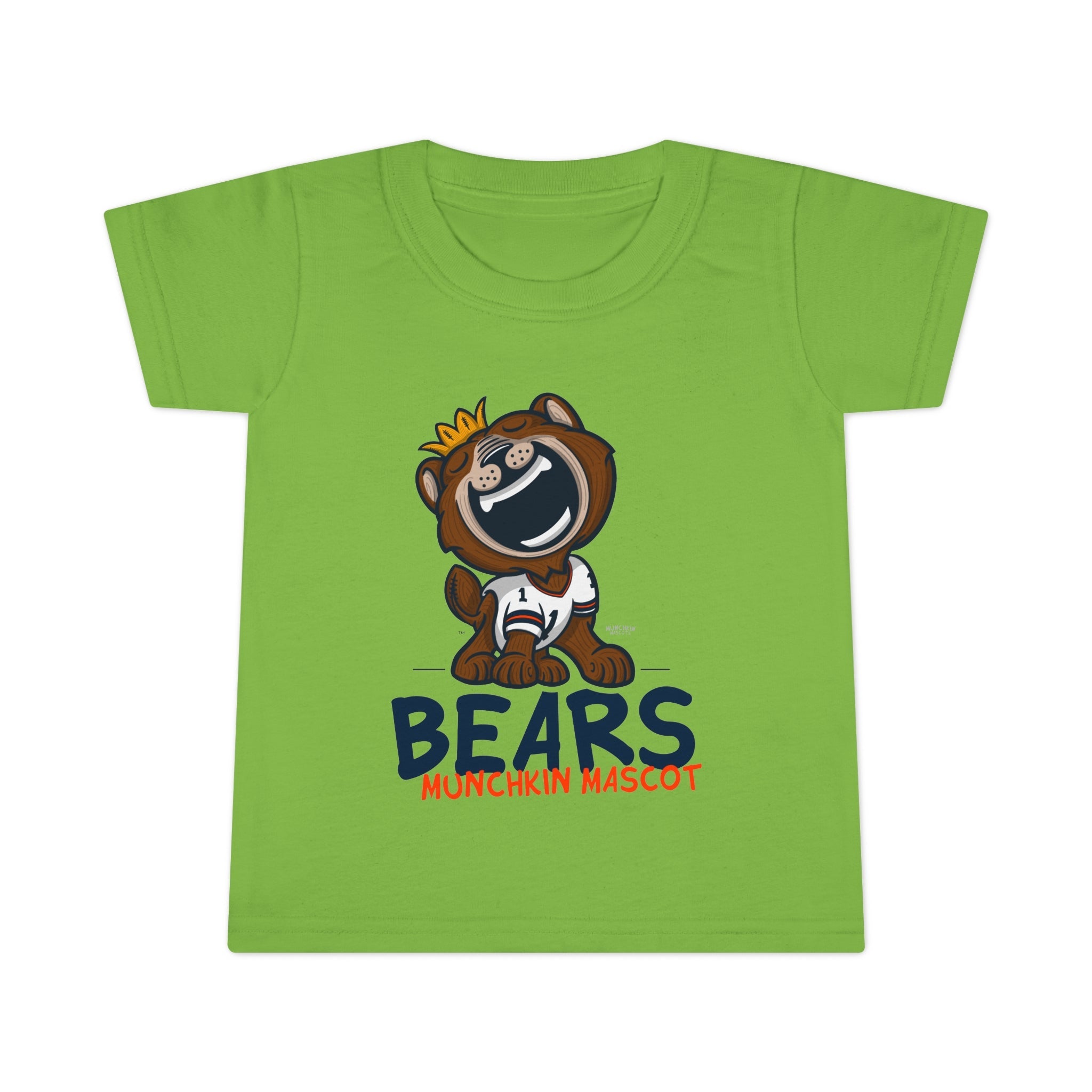 Toddler T-shirt - Munchkin Mascot - Lil' Staley CHI Football Printify
