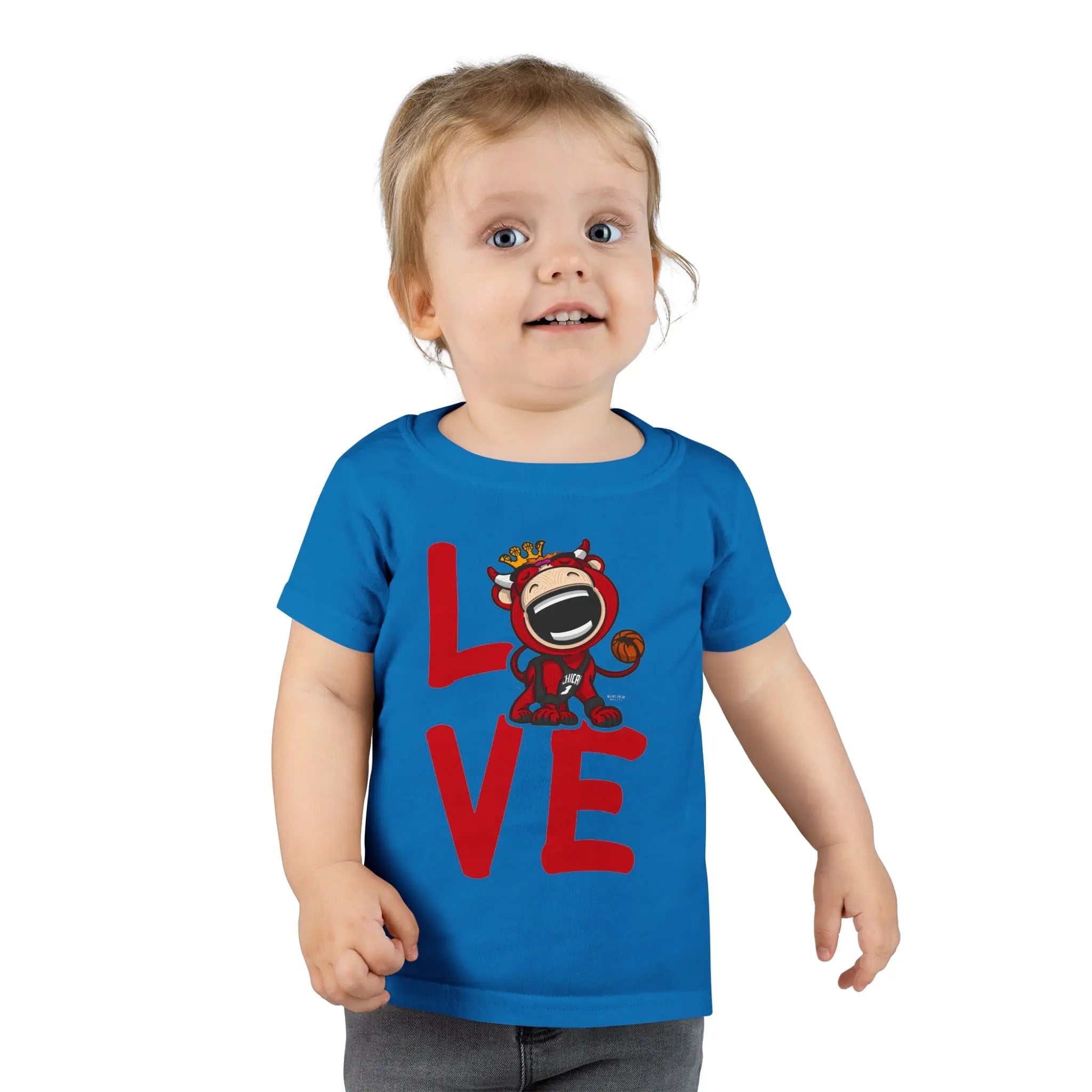 Toddler T-shirt - LOVE - Lil' Benny CHI Basketball Printify