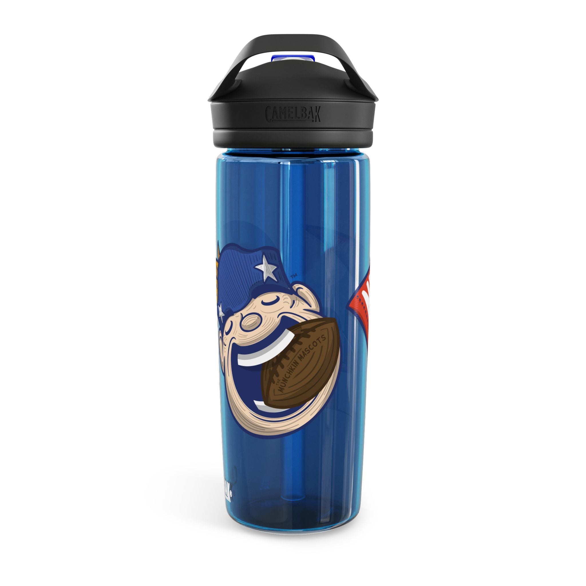 New England Football CamelBak Eddy® Lil' Pat Water Bottle, 20oz\25oz | Hand-Drawn Art | Gifts for Kids