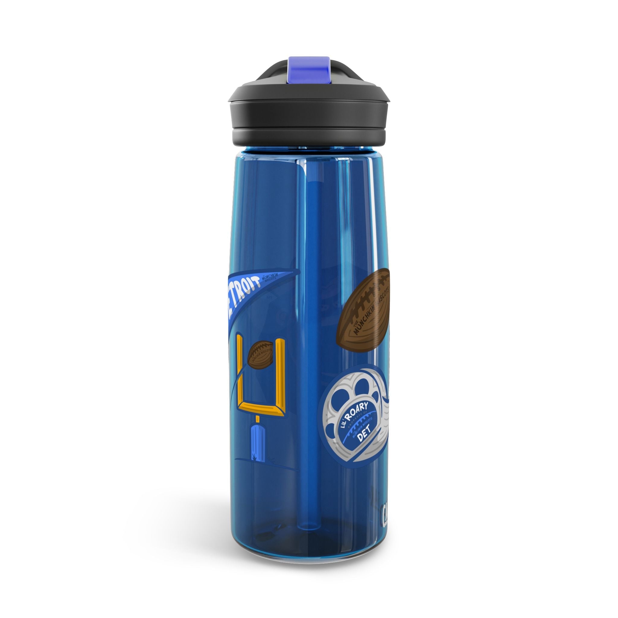 Detroit Football CamelBak Eddy® Lil' Roary Water Bottle, 20oz\25oz | Hand-Drawn Art | Gifts for Kids