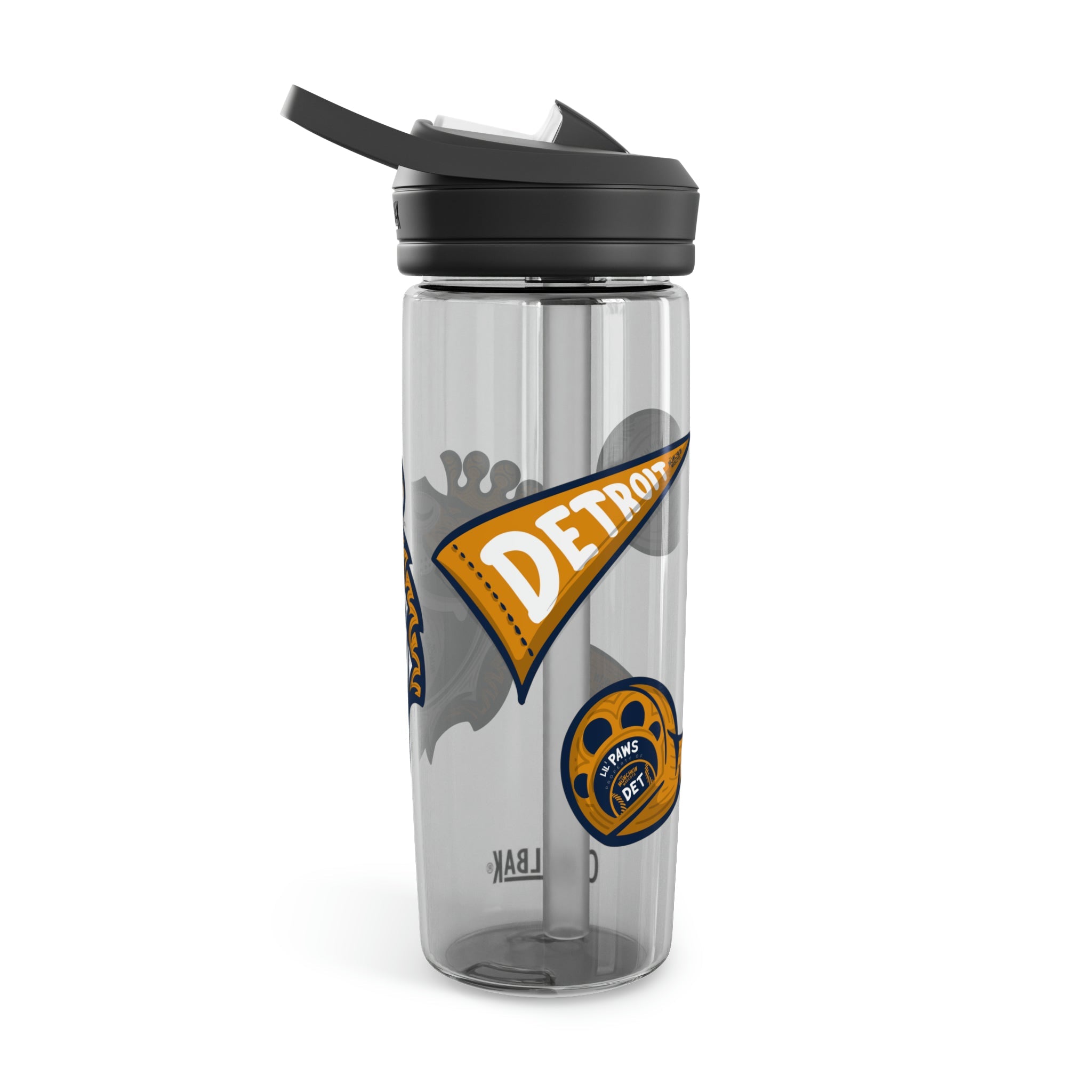 CamelBak Eddy® Water Bottle, 20oz\25oz - Lil' Paws DET Baseball Printify