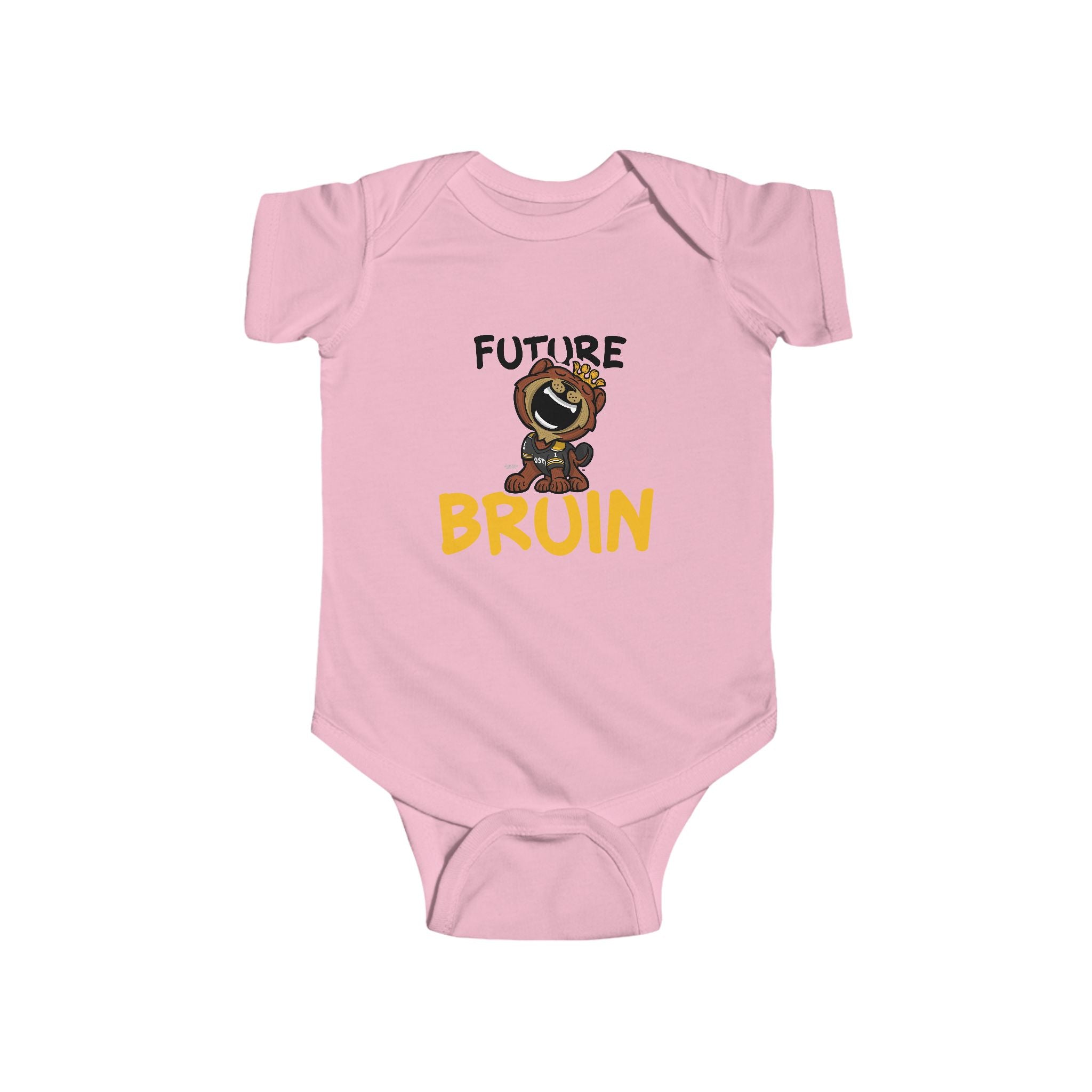 Boston Hockey Newborn & Infant Lil' Blades 'Future' Jersey Bodysuit | Hand-Drawn Art | Gifts for Newborns