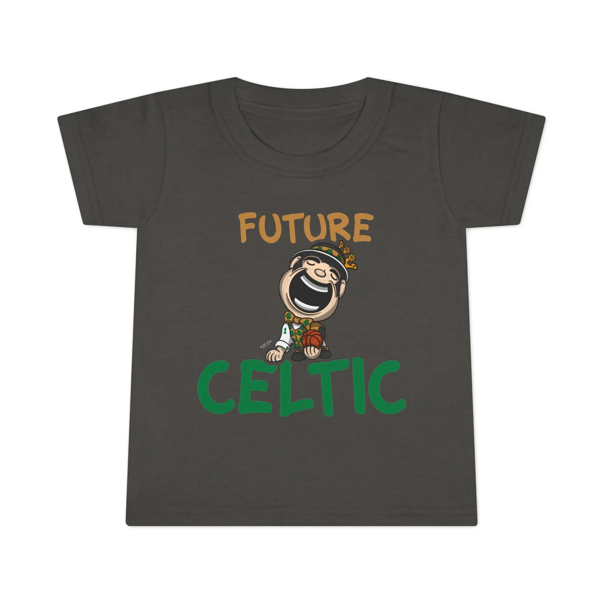 Toddler T-shirt - Future Celtic - Lil' Lucky BOS Basketball Printify