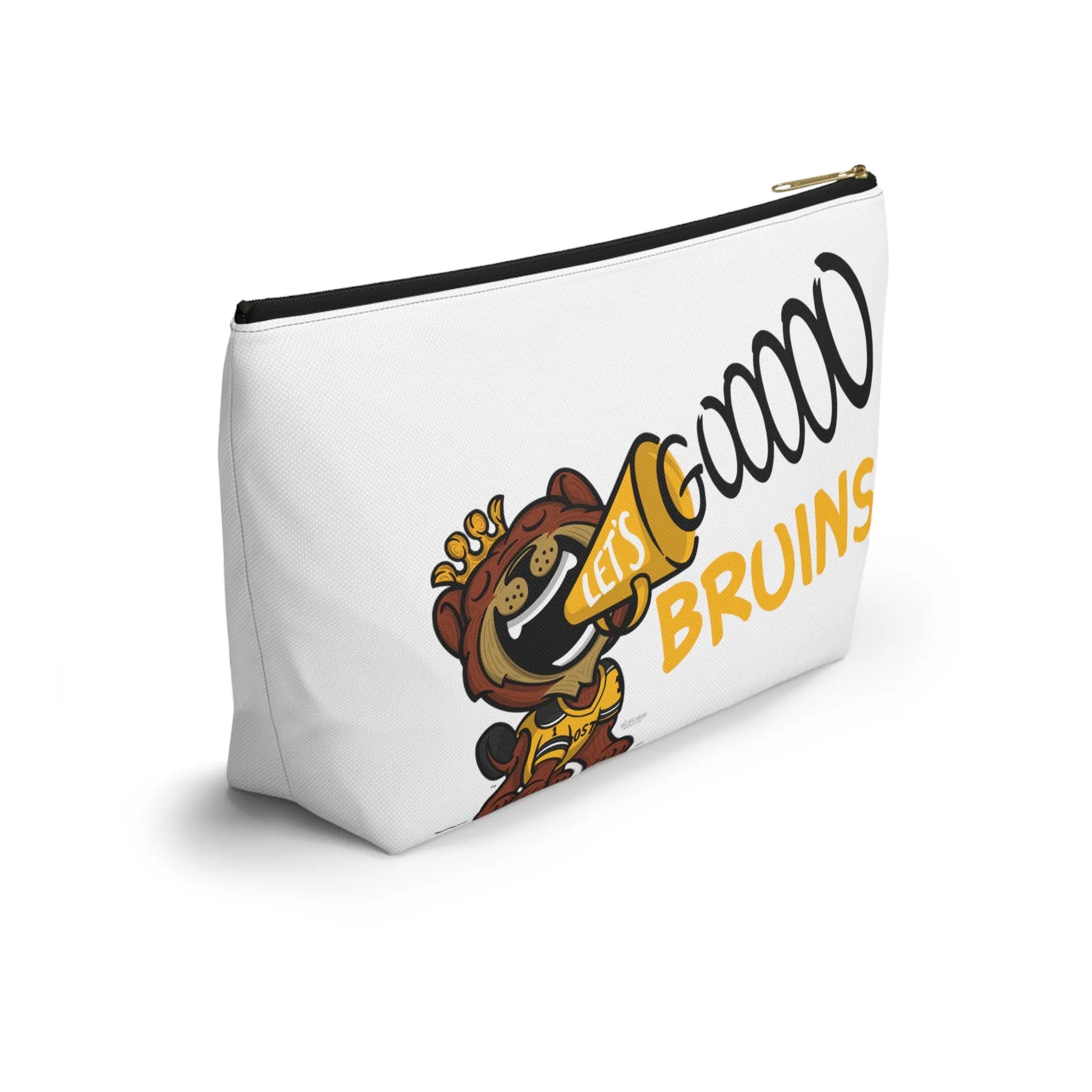 Accessory Pouch w T-bottom - Pattern - Lil' Blades BOS Hockey Printify