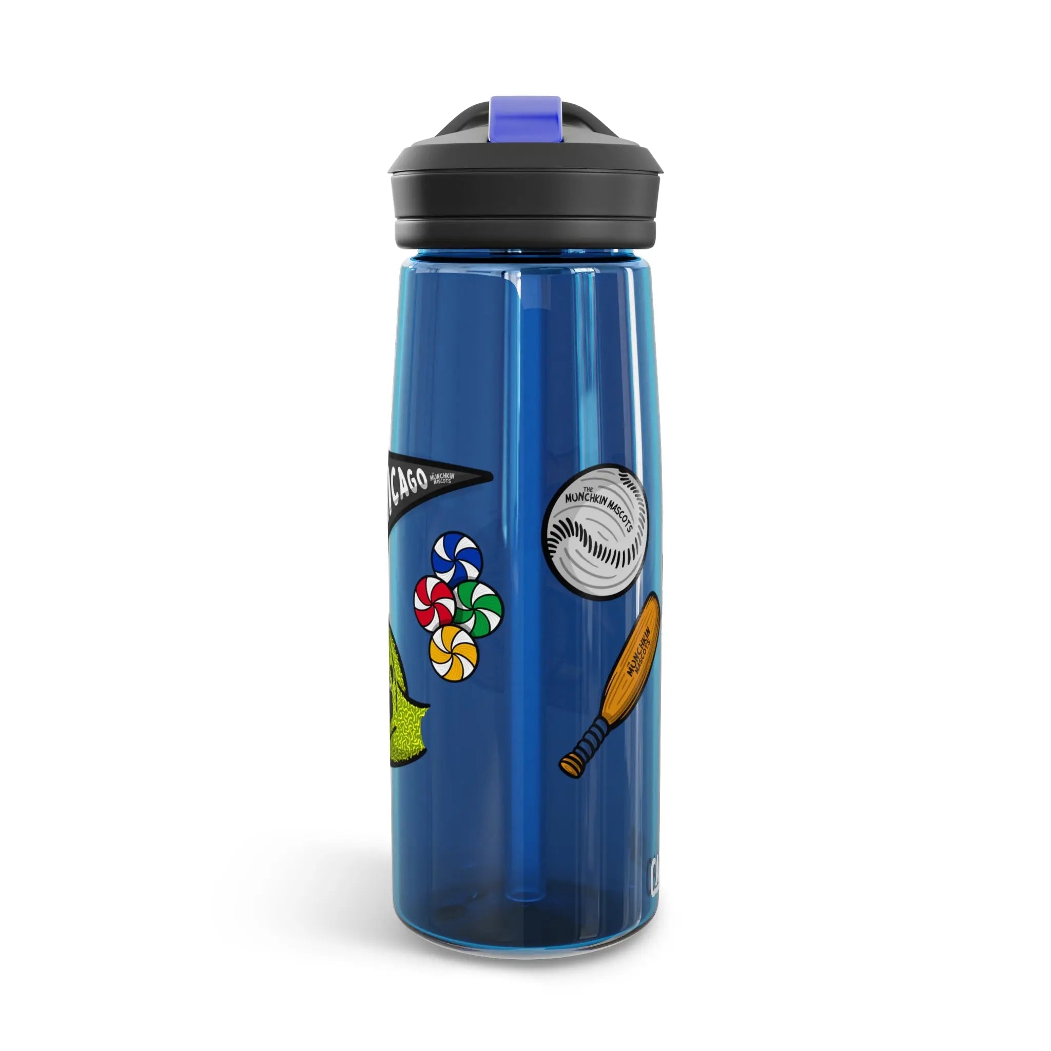 CamelBak Eddy® Water Bottle, 20oz\25oz - Lil' Southpaw CHI Baseball Printify
