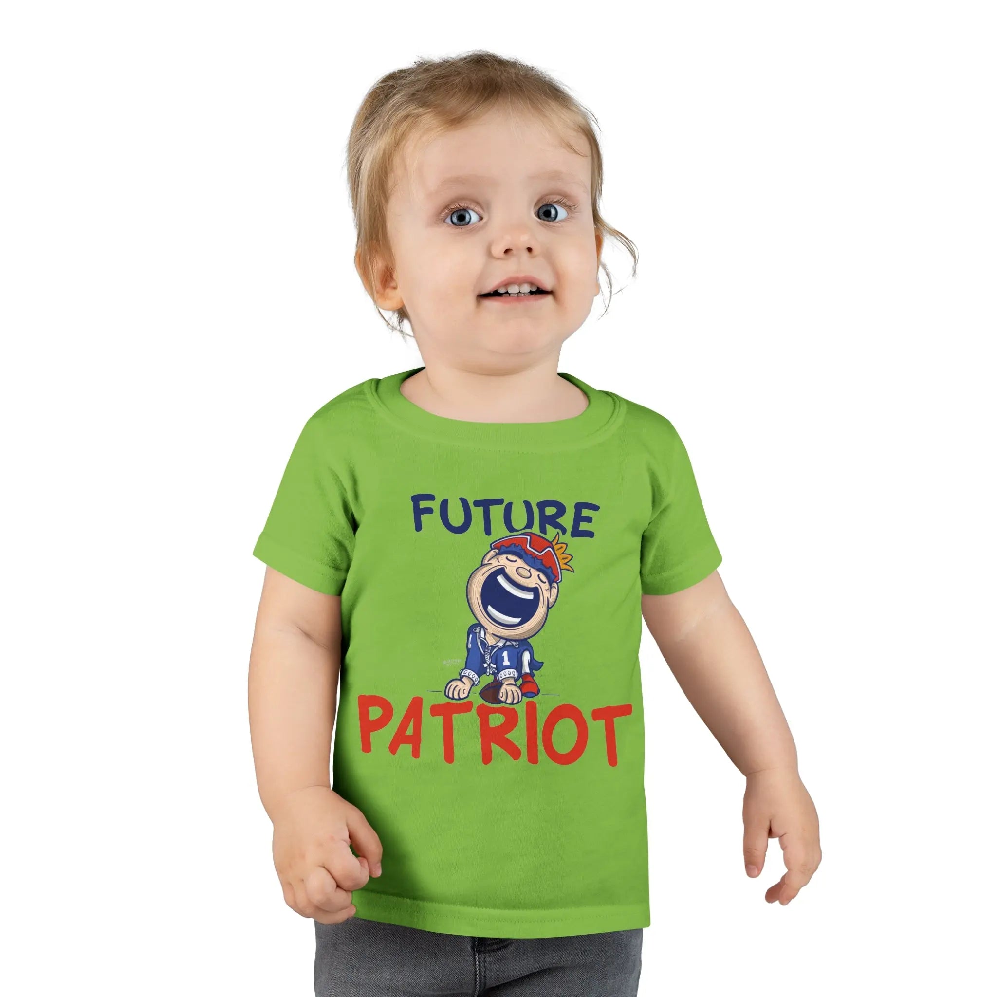 Toddler T-shirt - Future Patriot - Lil' Pat NE Football Printify