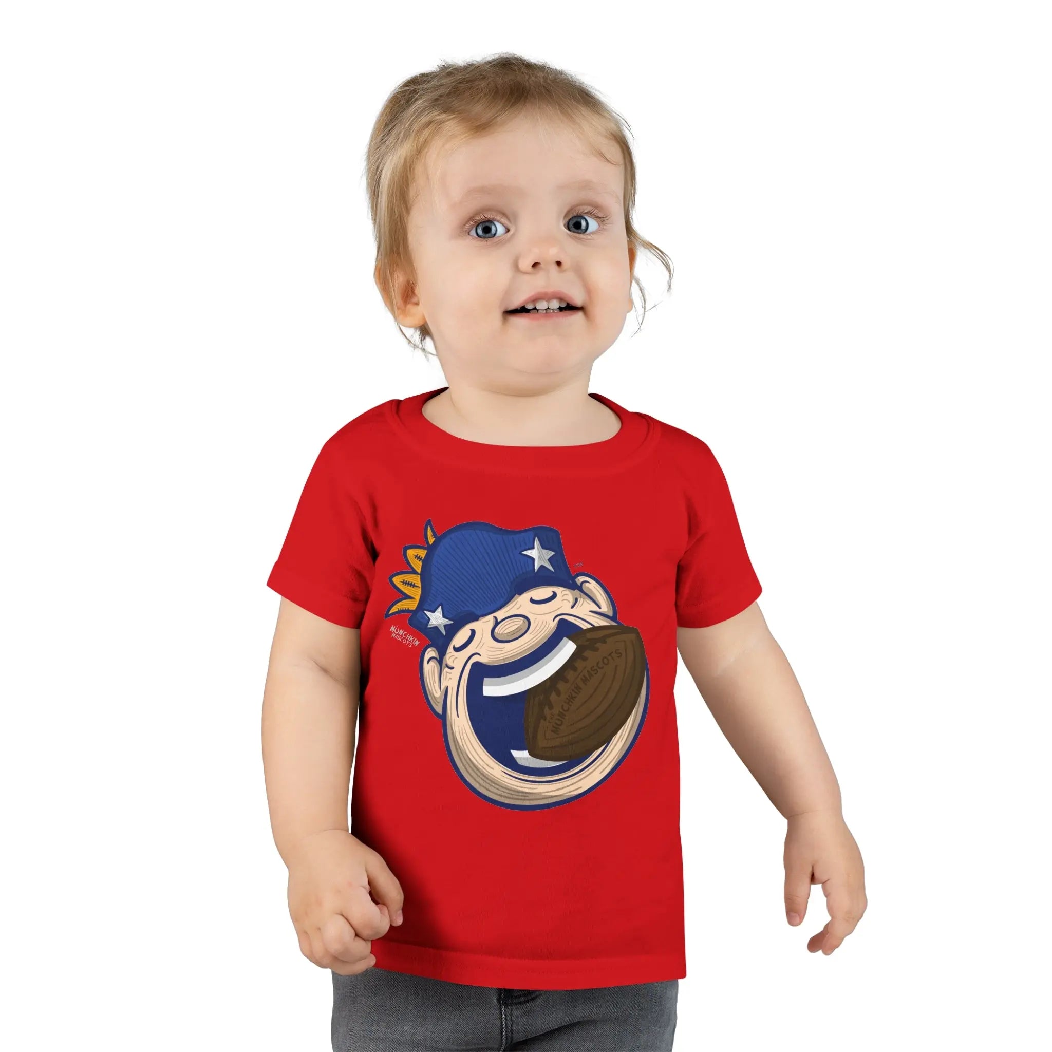 Toddler T-shirt - Mascot - Lil' Pat NE Football Printify