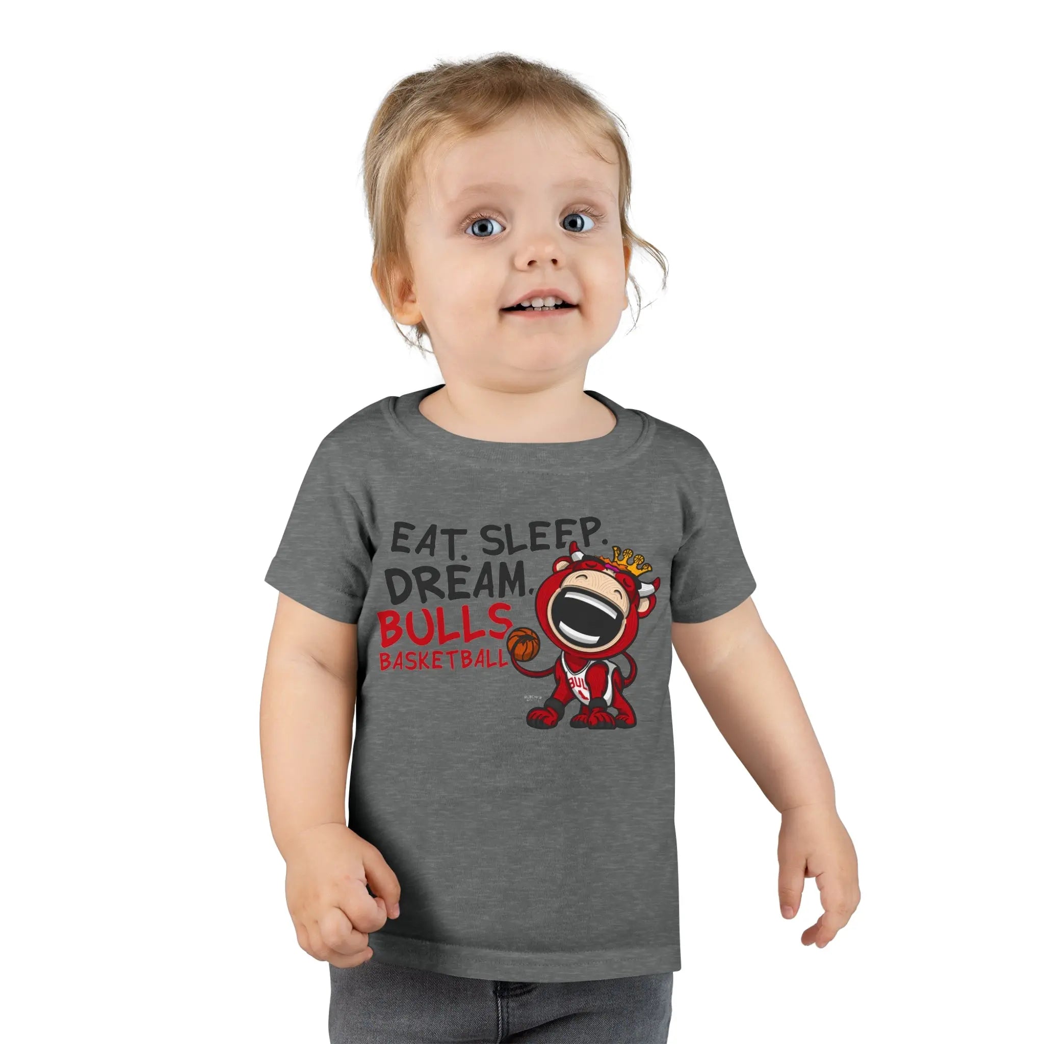 Toddler T-shirt - Eat Sleep Dream - Lil' Benny CHI Basketball Printify