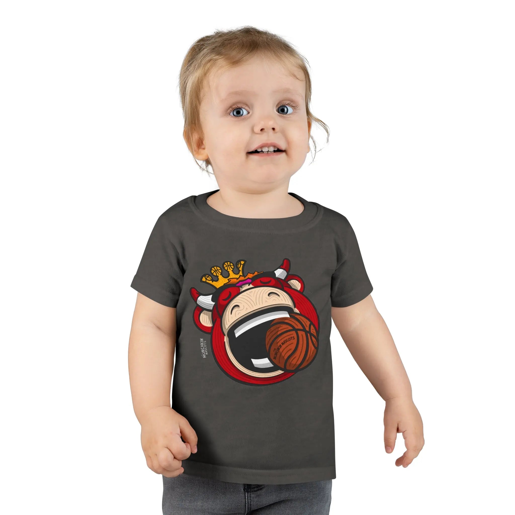 Toddler T-shirt - Mascot - Lil' Benny CHI Basketball Printify