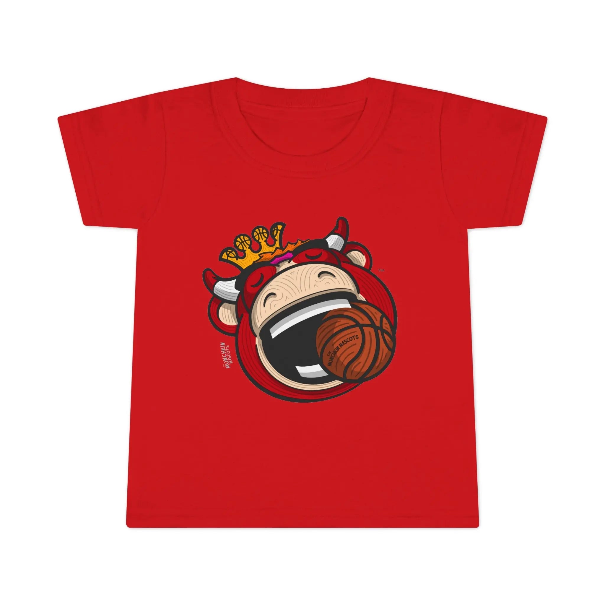 Toddler T-shirt - Mascot - Lil' Benny CHI Basketball Printify