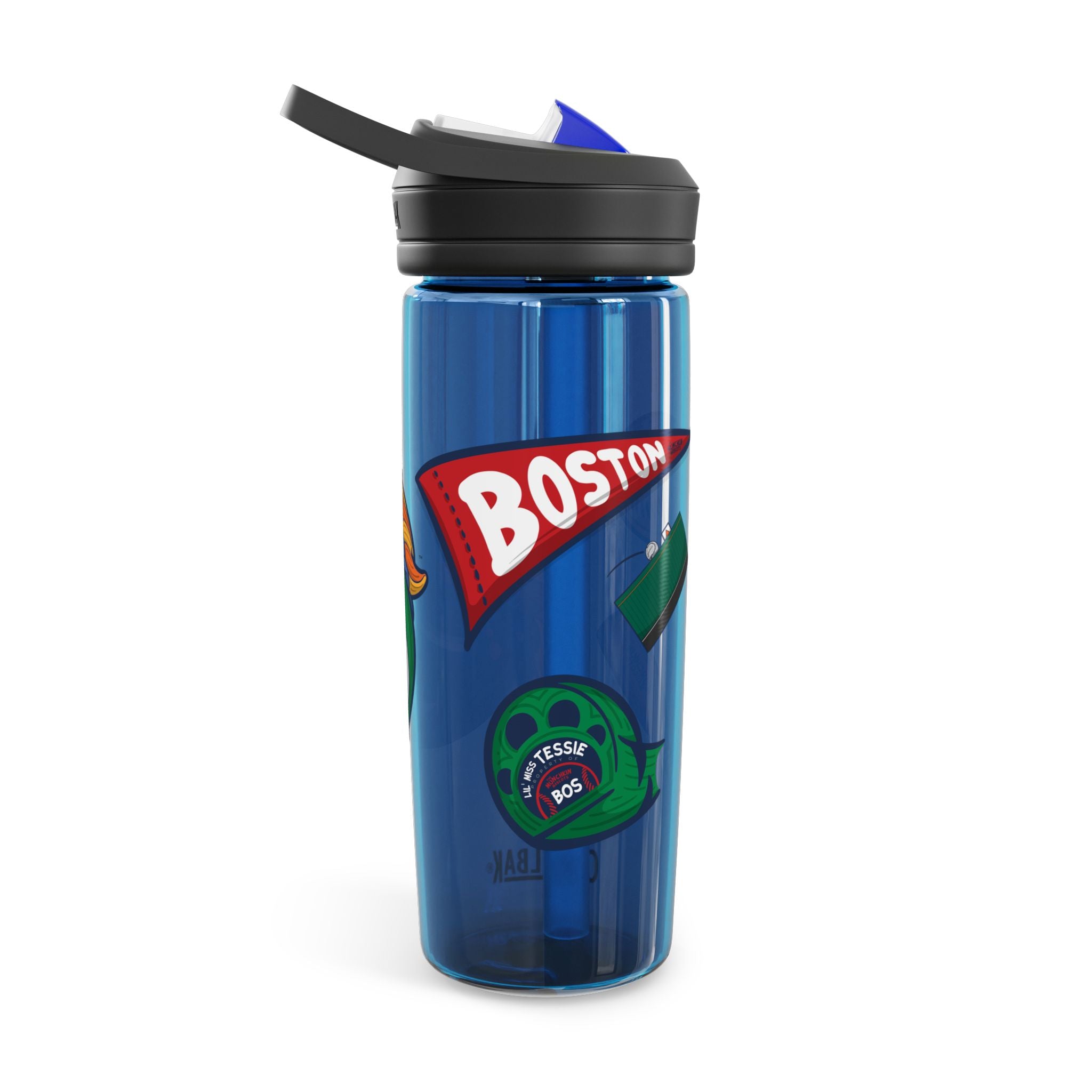Boston Baseball CamelBak Eddy® Lil' Miss Tessie Water Bottle, 20oz\25oz | Hand-Drawn Art | Gifts for Kids