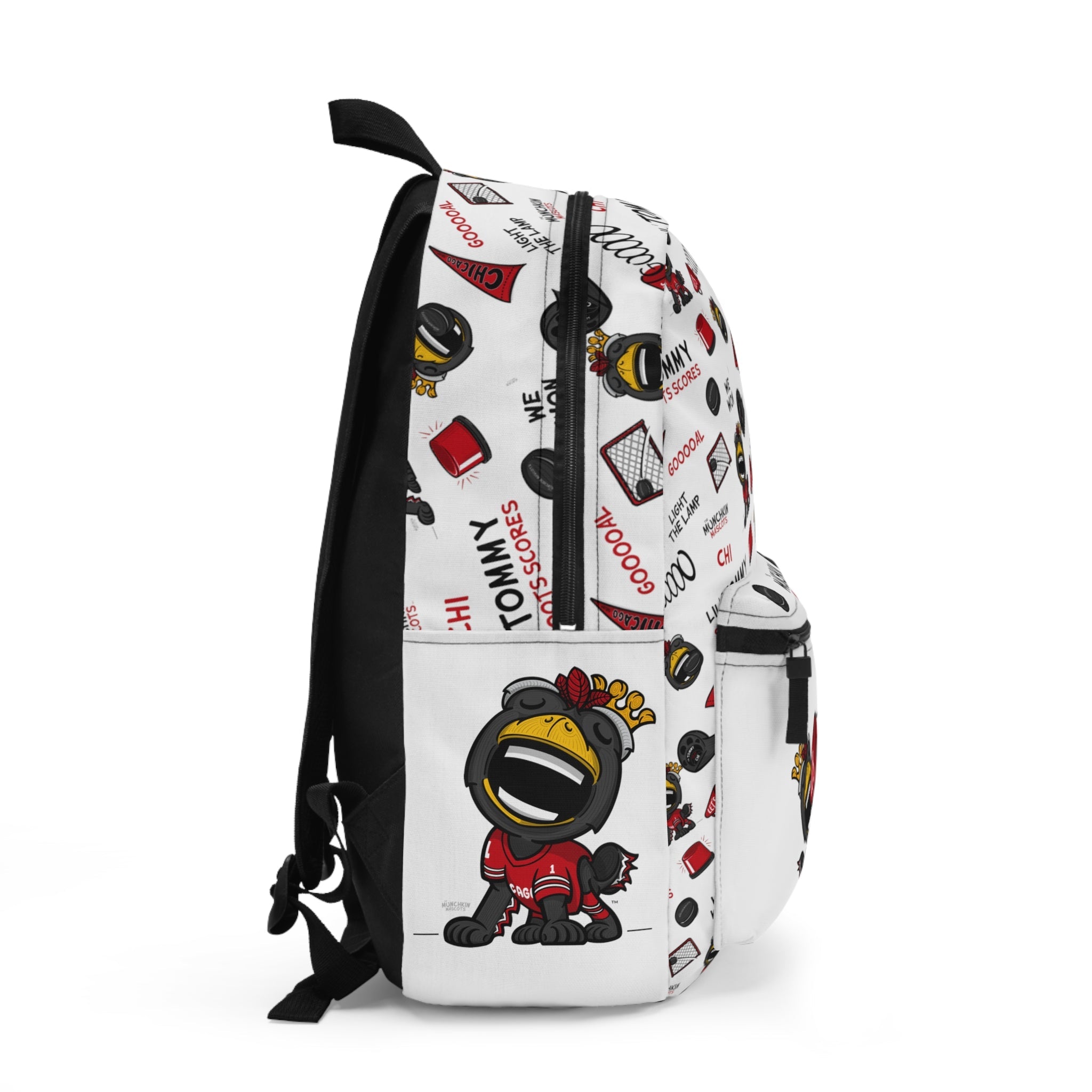 Backpack - Lil' Tommy CHI Hockey Printify