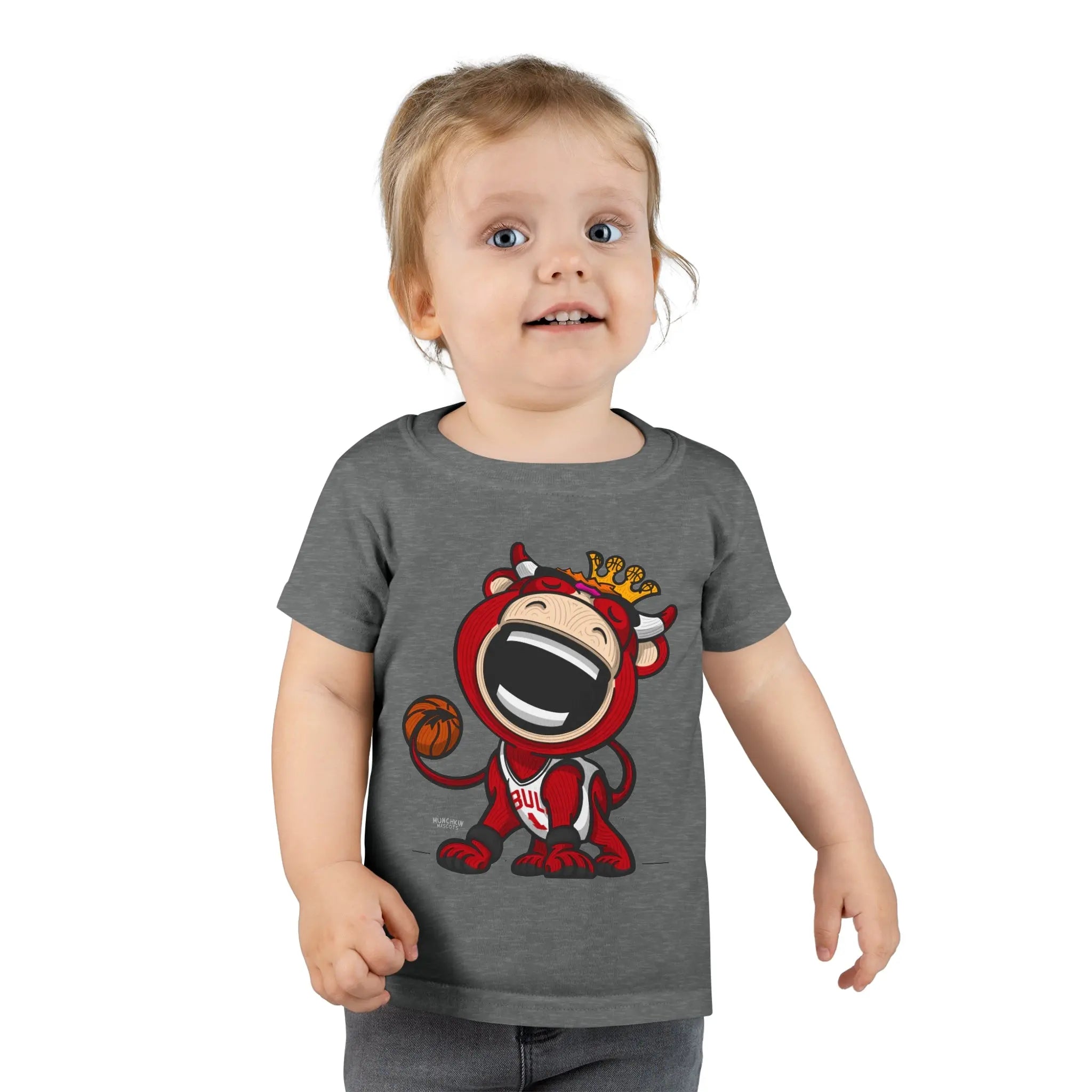 Toddler T-shirt - Home Jersey - Lil' Benny CHI Basketball Printify
