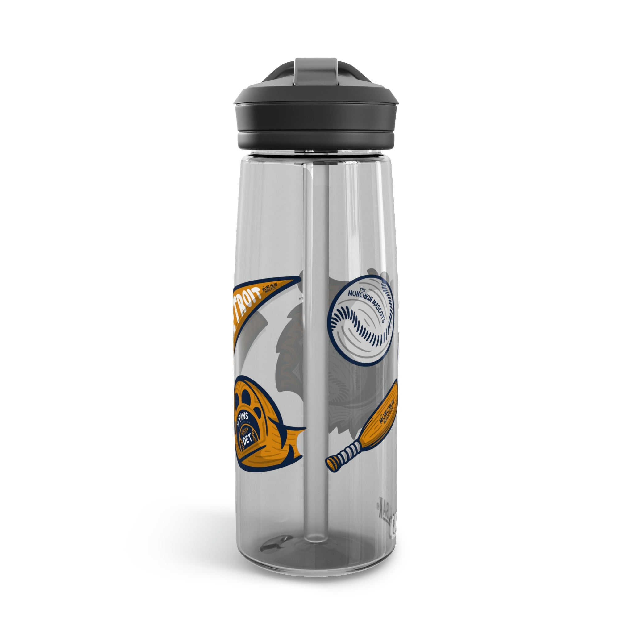 CamelBak Eddy® Water Bottle, 20oz\25oz - Lil' Paws DET Baseball Printify