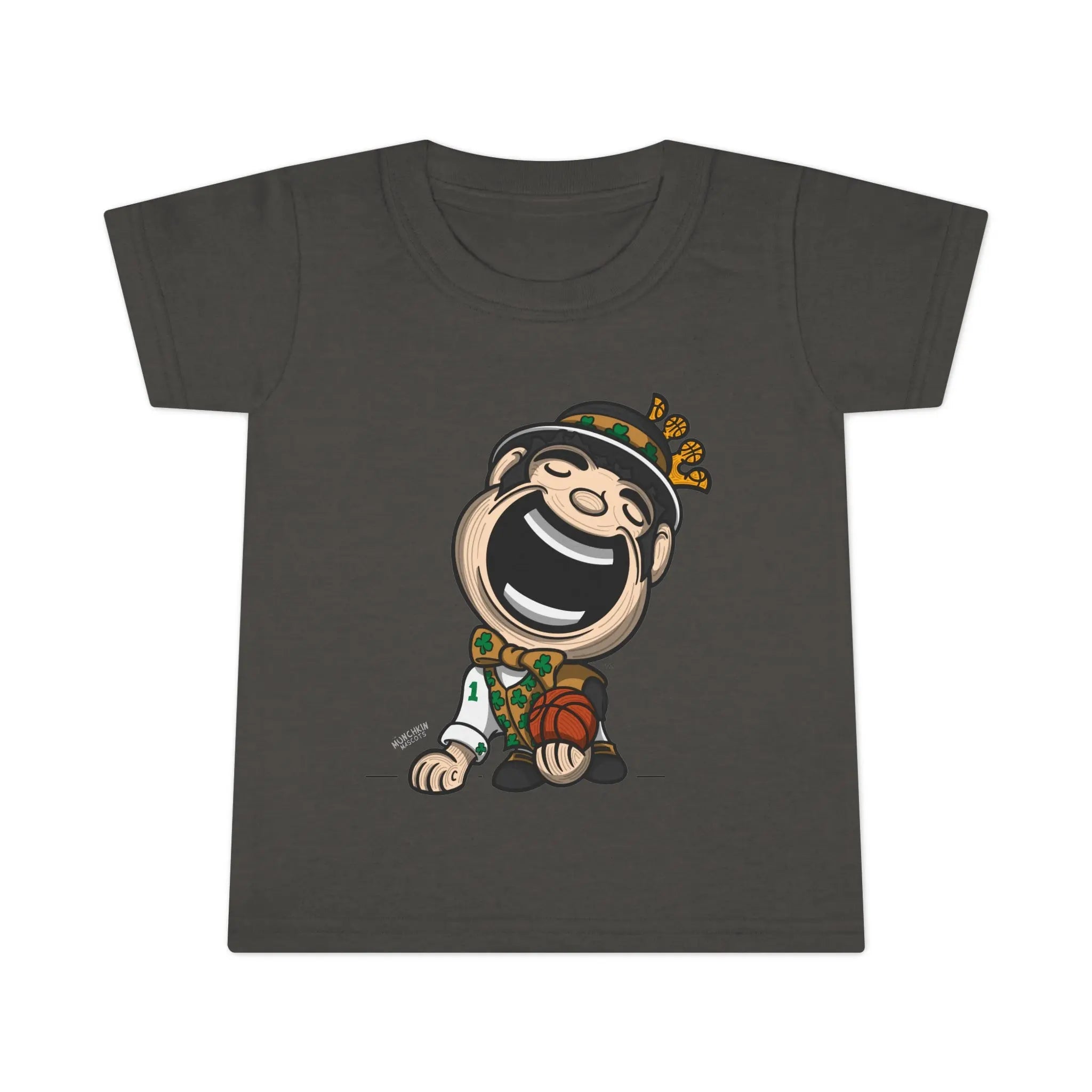 Toddler T-shirt - Gold Vest - Lil' Lucky BOS Basketball Printify