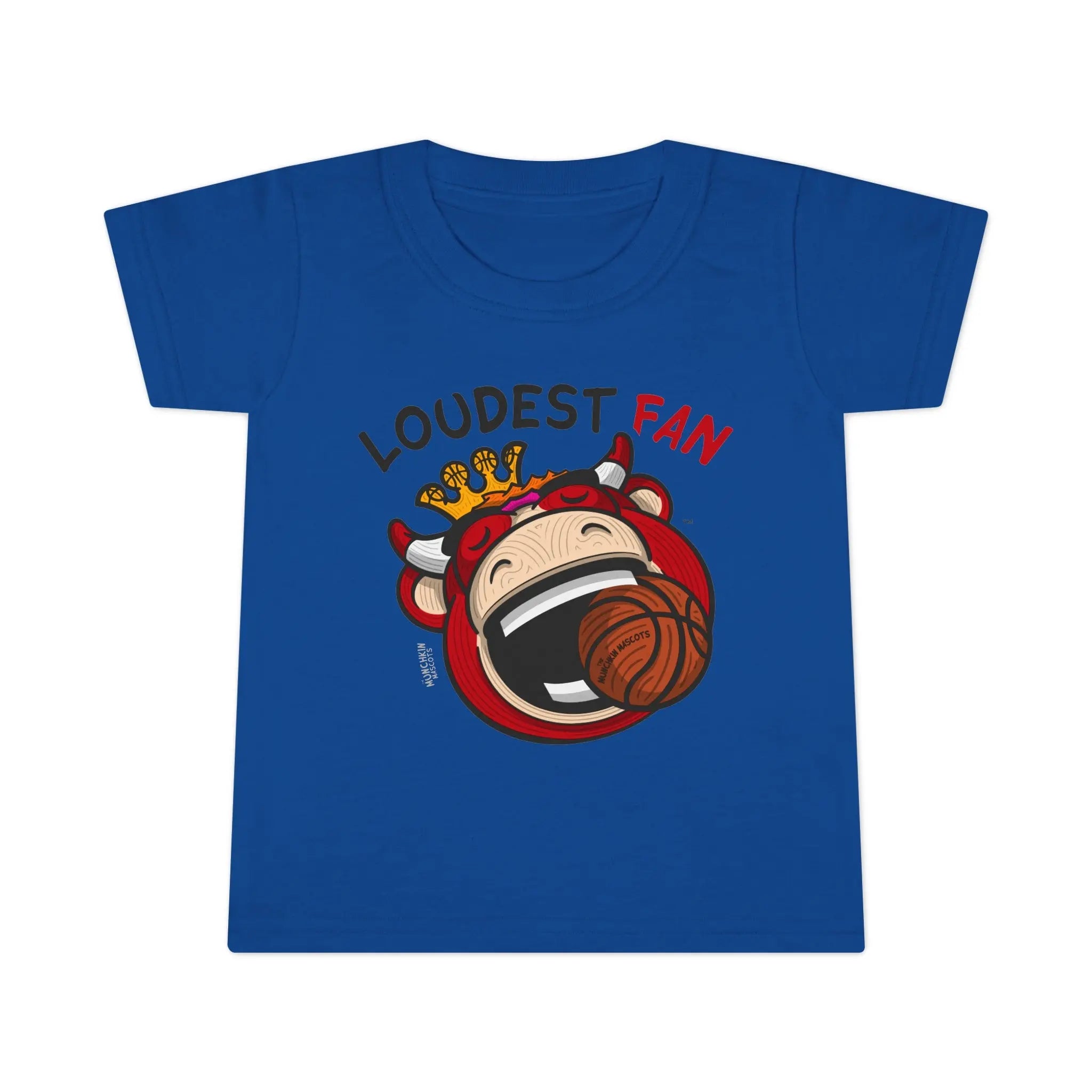 Toddler T-shirt - Loudest Fan - Lil' Benny CHI Basketball Printify