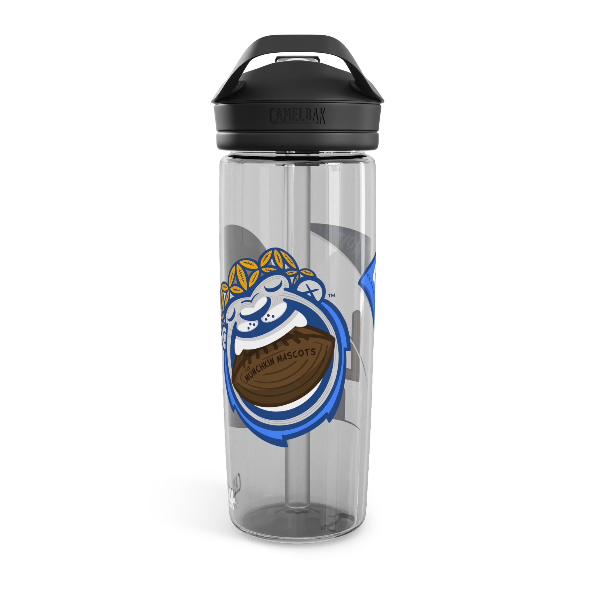 Detroit Football CamelBak Eddy® Lil' Miss Roary Water Bottle, 20oz\25oz | Hand-Drawn Art | Gifts for Kids