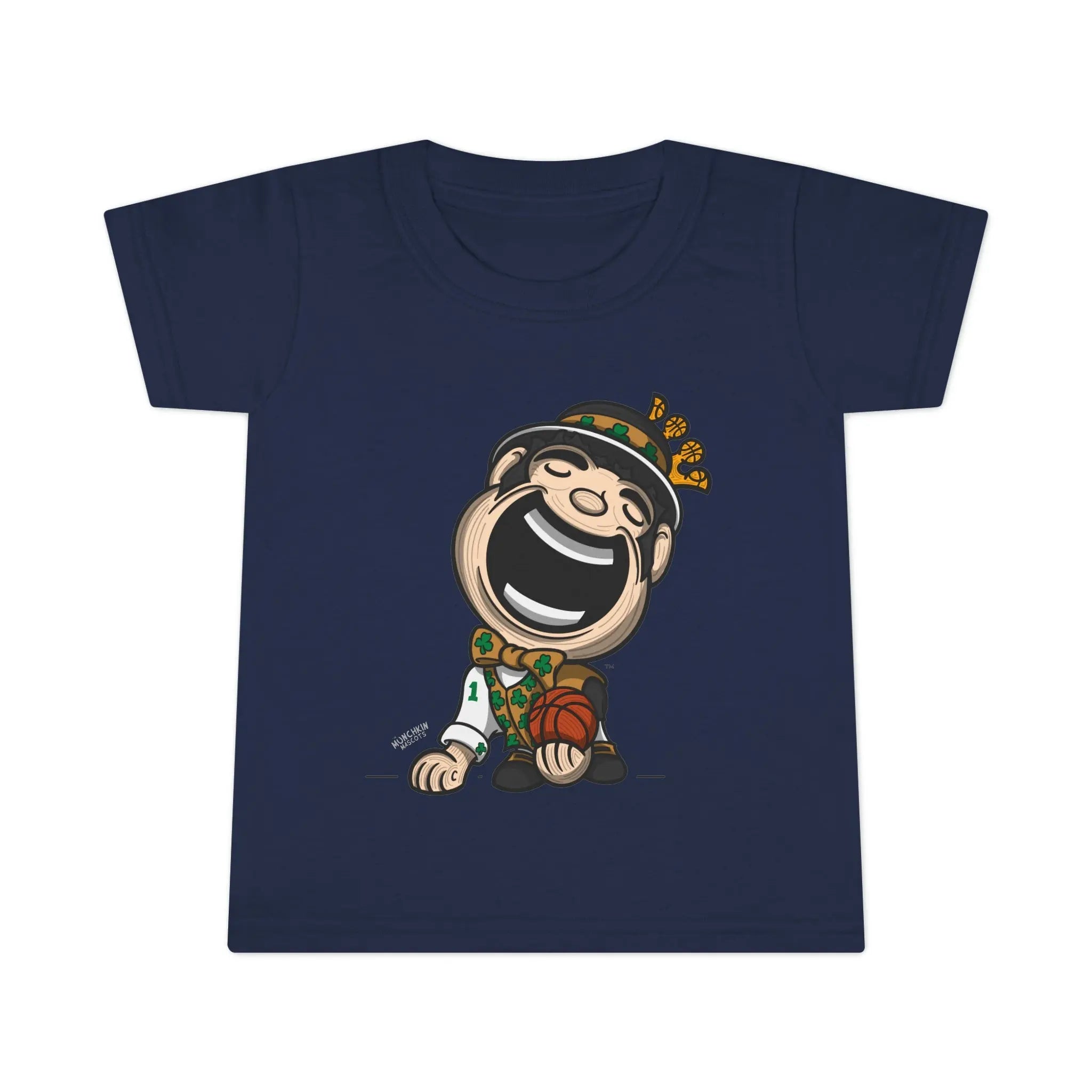 Toddler T-shirt - Gold Vest - Lil' Lucky BOS Basketball Printify