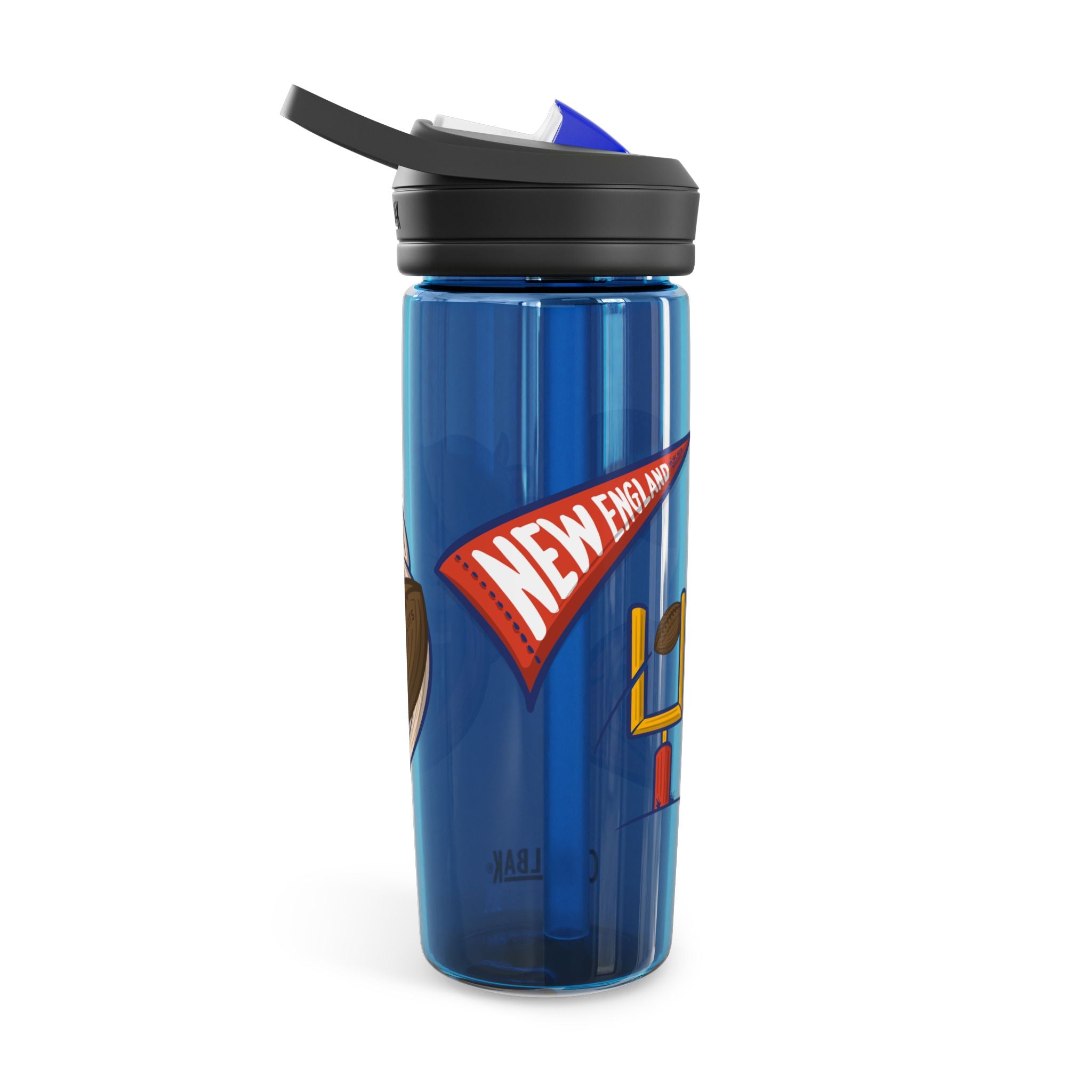 New England Football CamelBak Eddy® Lil' Pat Water Bottle, 20oz\25oz | Hand-Drawn Art | Gifts for Kids