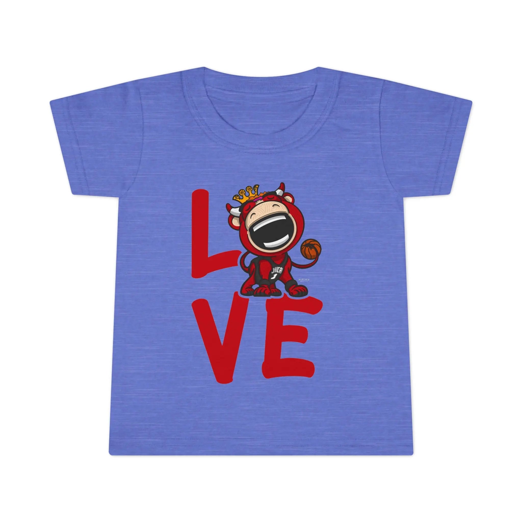 Toddler T-shirt - LOVE - Lil' Benny CHI Basketball Printify