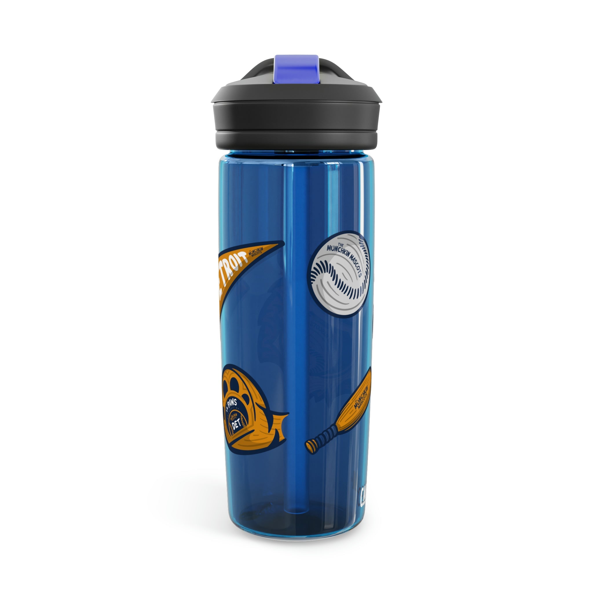 CamelBak Eddy® Water Bottle, 20oz\25oz - Lil' Paws DET Baseball Printify