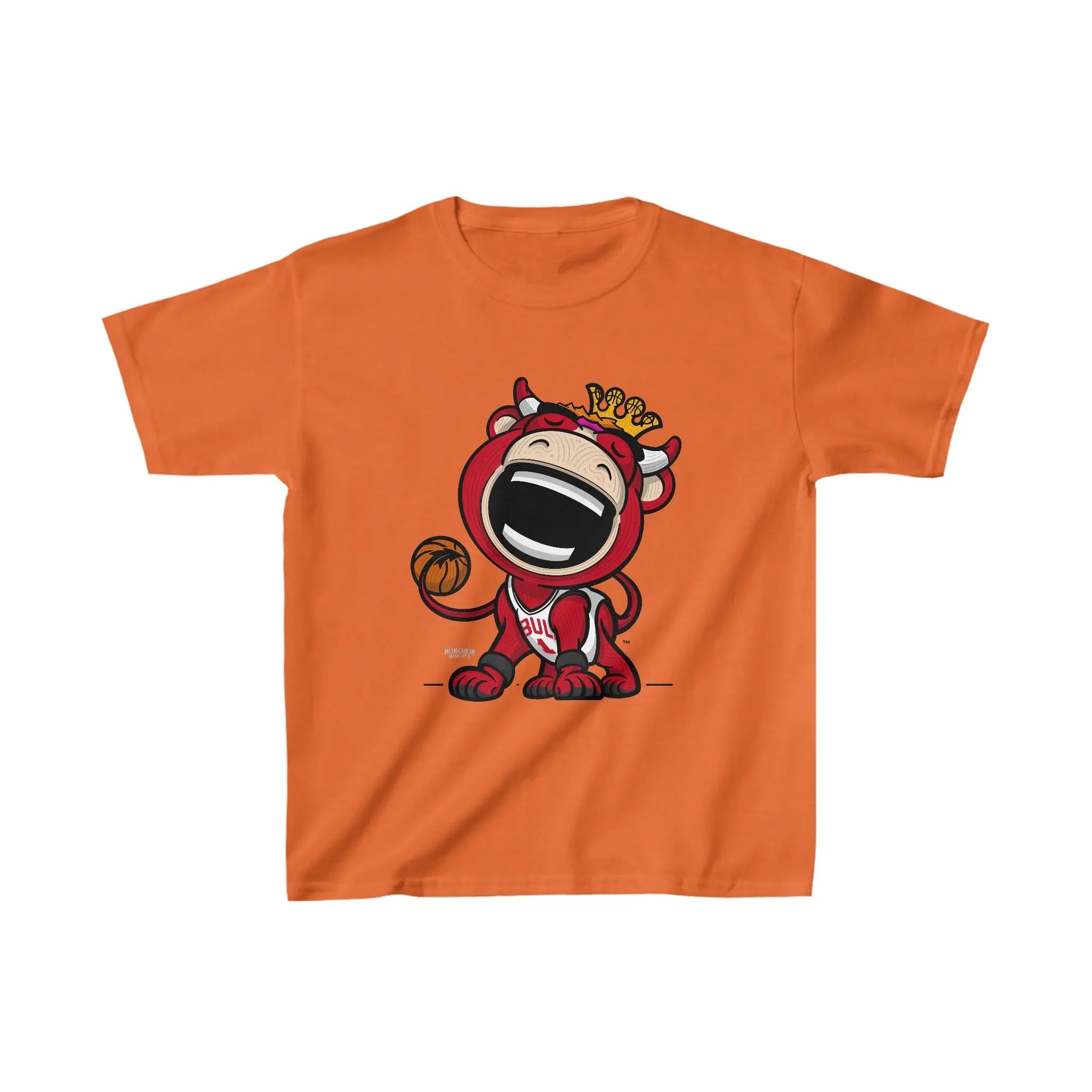 Kids Heavy Cotton™ Tee - Home Jersey - Lil' Benny CHI Basketball Printify