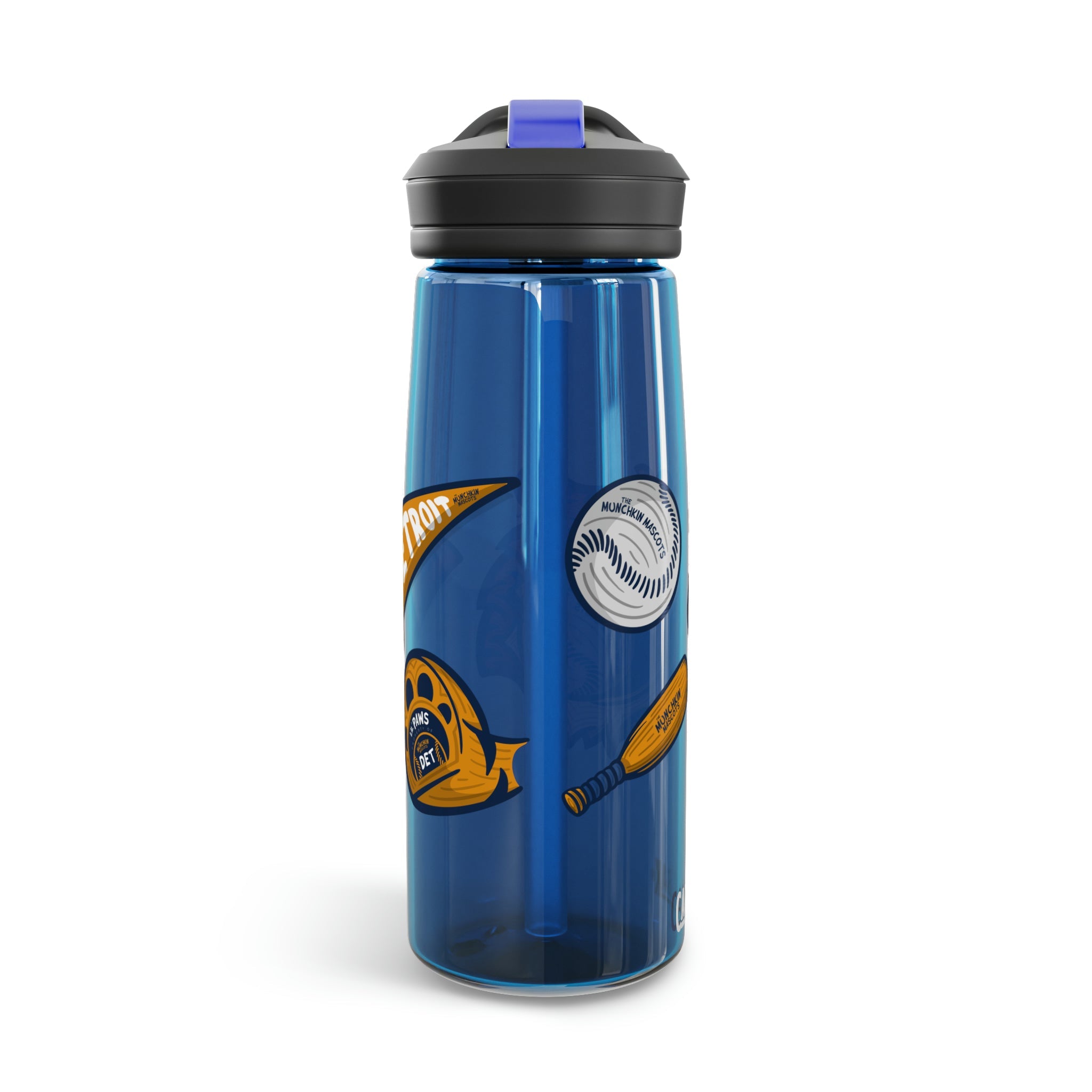 CamelBak Eddy® Water Bottle, 20oz\25oz - Lil' Paws DET Baseball Printify