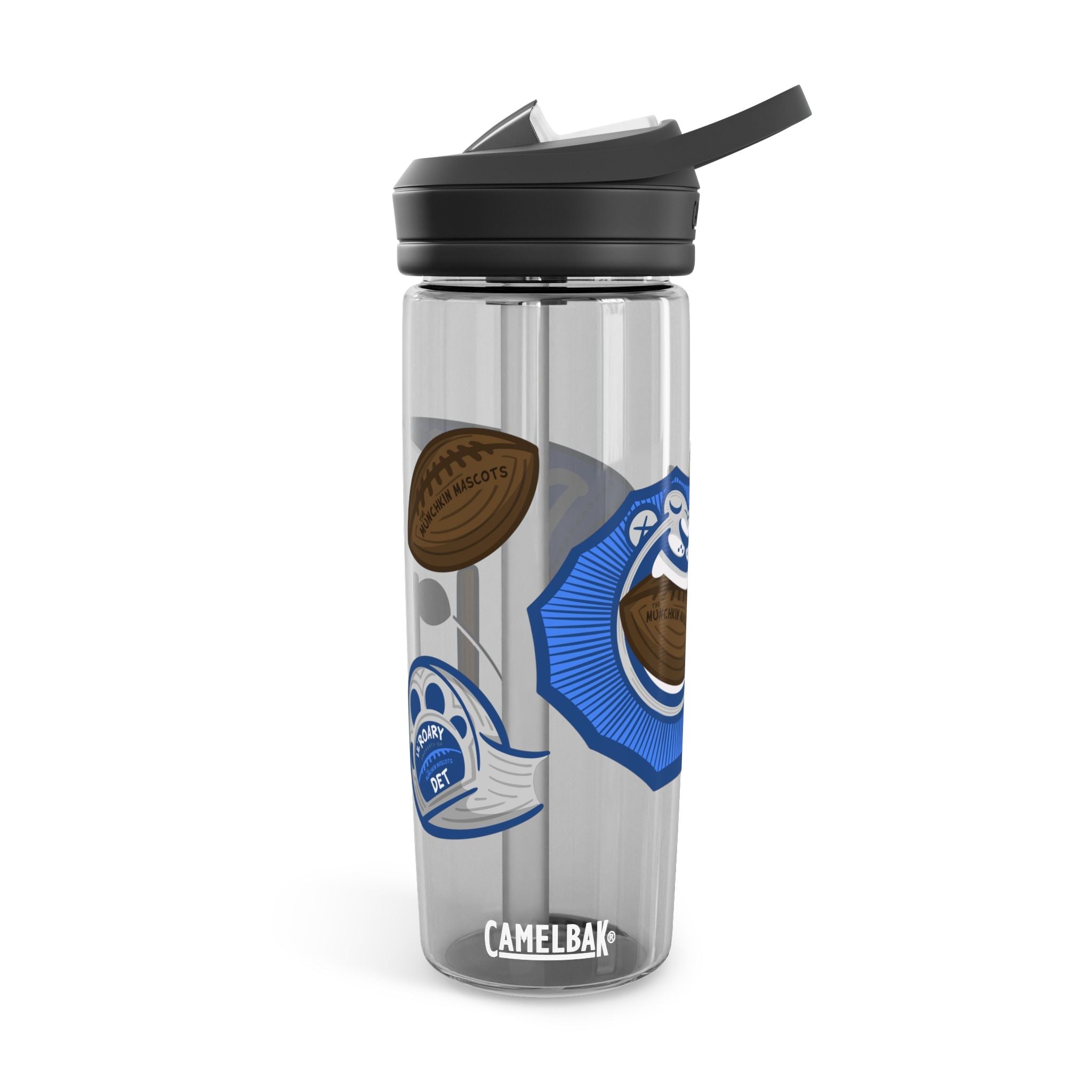 Detroit Football CamelBak Eddy® Lil' Roary Water Bottle, 20oz\25oz | Hand-Drawn Art | Gifts for Kids
