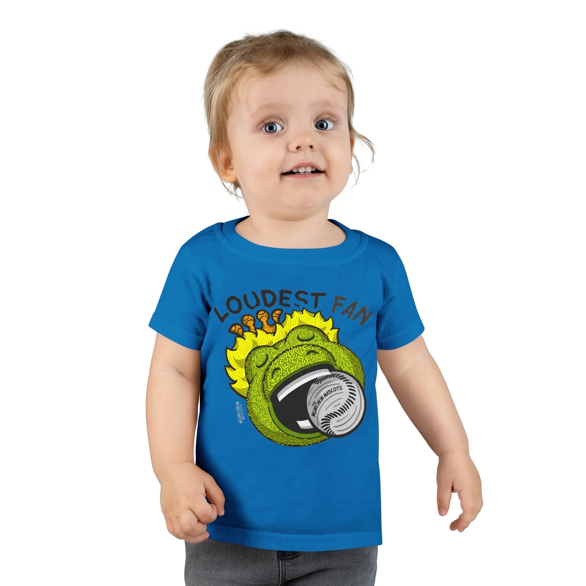 Toddler T-shirt - Loudest Fan - Lil' Southpaw CHI Baseball Printify