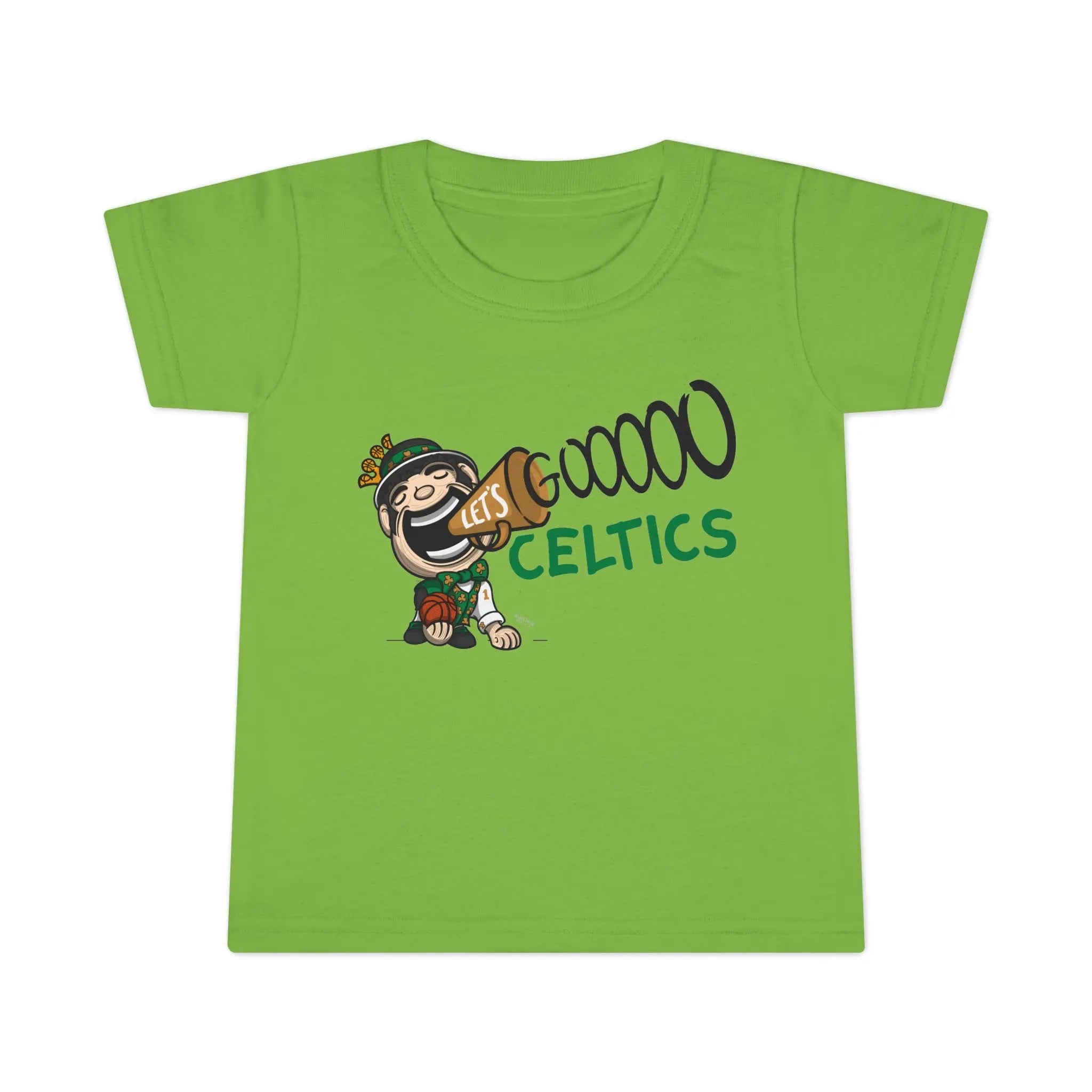 Toddler T-shirt - Lets Go - Lil' Lucky BOS Basketball Printify