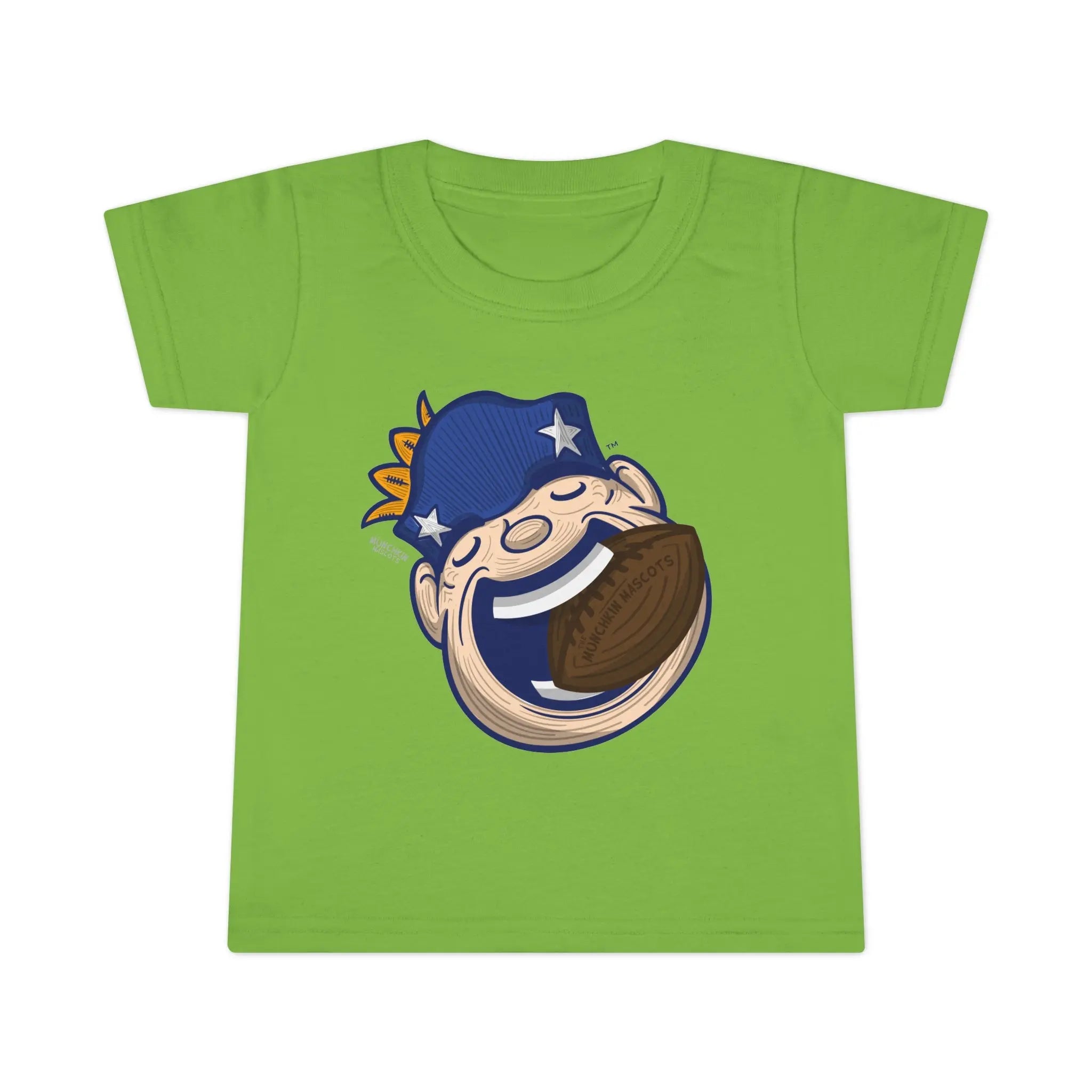 Toddler T-shirt - Mascot - Lil' Pat NE Football Printify
