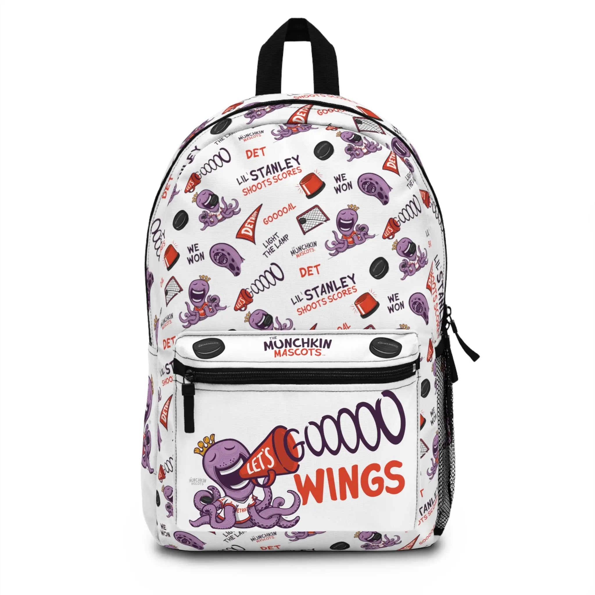 Backpack - Lil' Stanley DET Hockey Printify