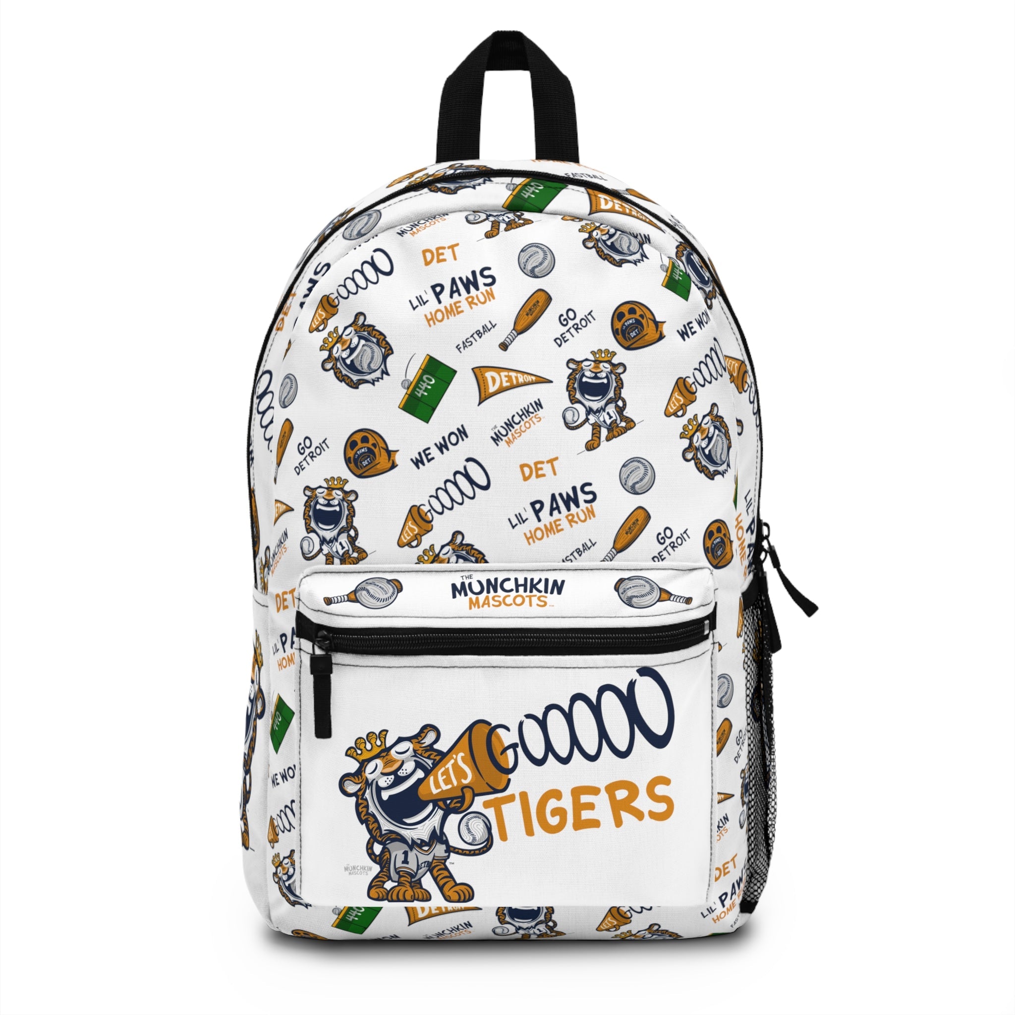 Backpack - Lil' Paws DET Baseball Printify