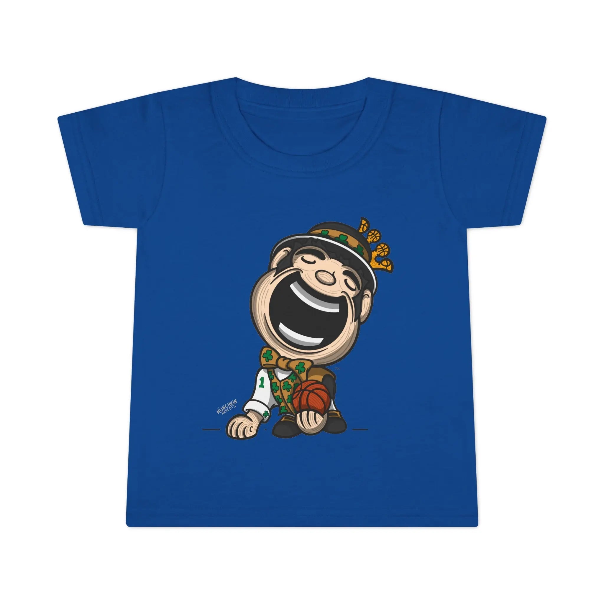 Toddler T-shirt - Gold Vest - Lil' Lucky BOS Basketball Printify