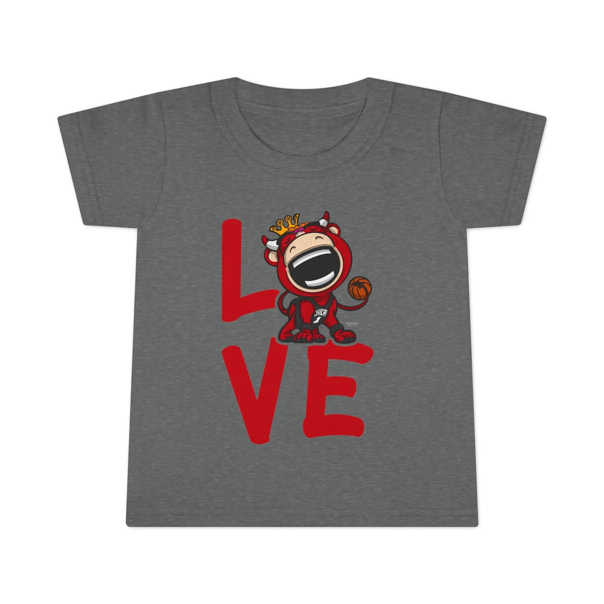 Toddler T-shirt - LOVE - Lil' Benny CHI Basketball Printify