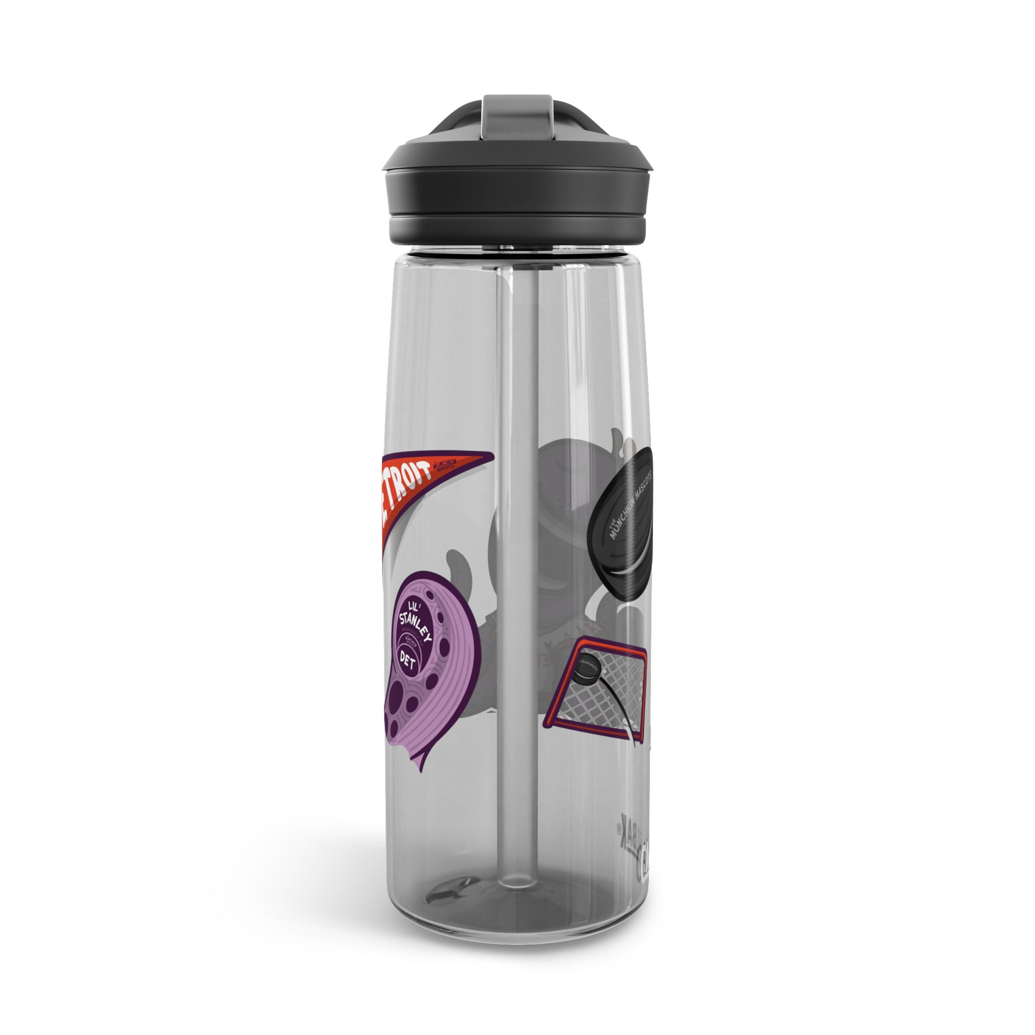 Detroit Hockey CamelBak Eddy® Lil' Stanley Water Bottle, 20oz\25oz | Hand-Drawn Art | Gifts for Kids