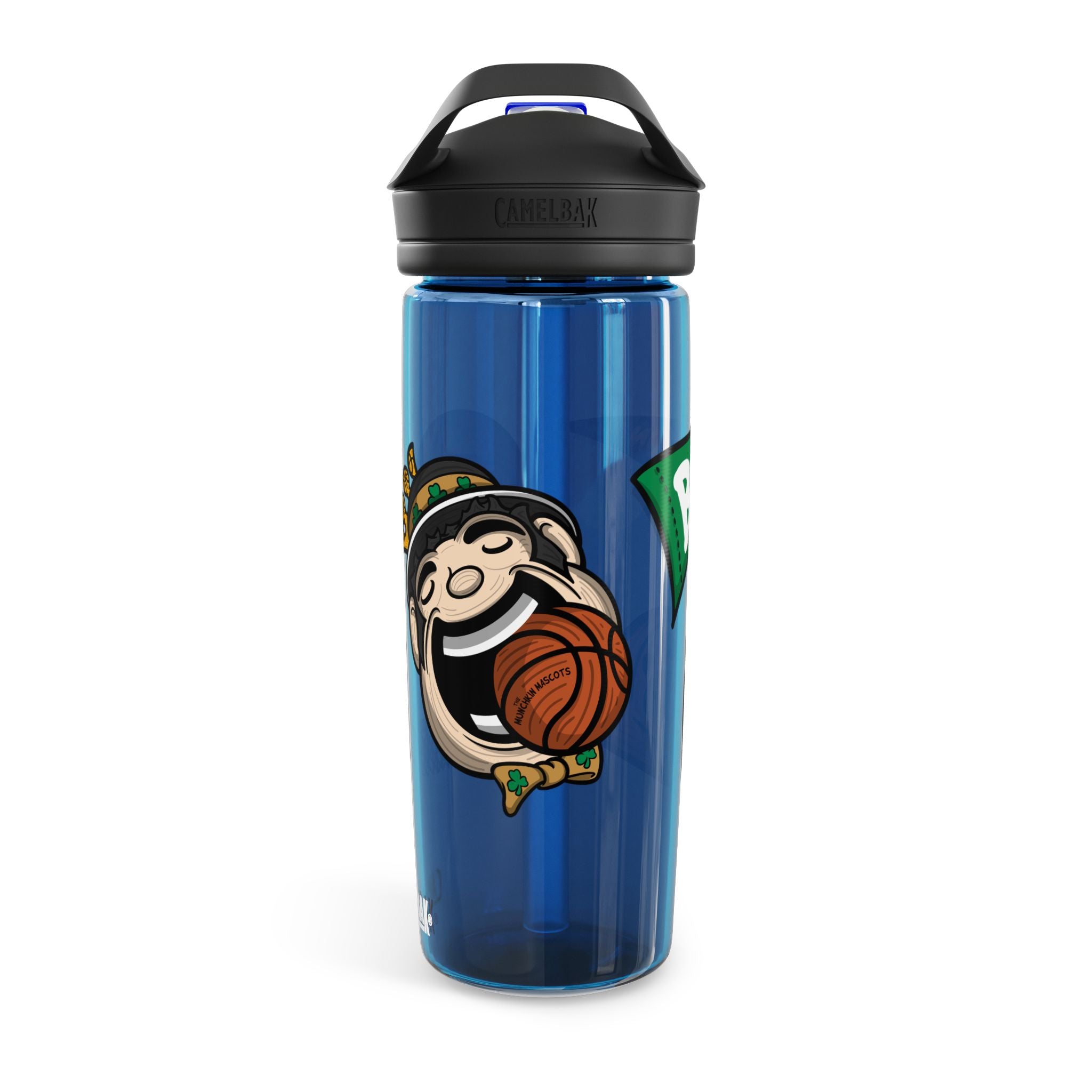 Boston Basketball CamelBak Eddy® Lil' Lucky Water Bottle, 20oz\25oz | Hand-Drawn Art | Gifts for Kids