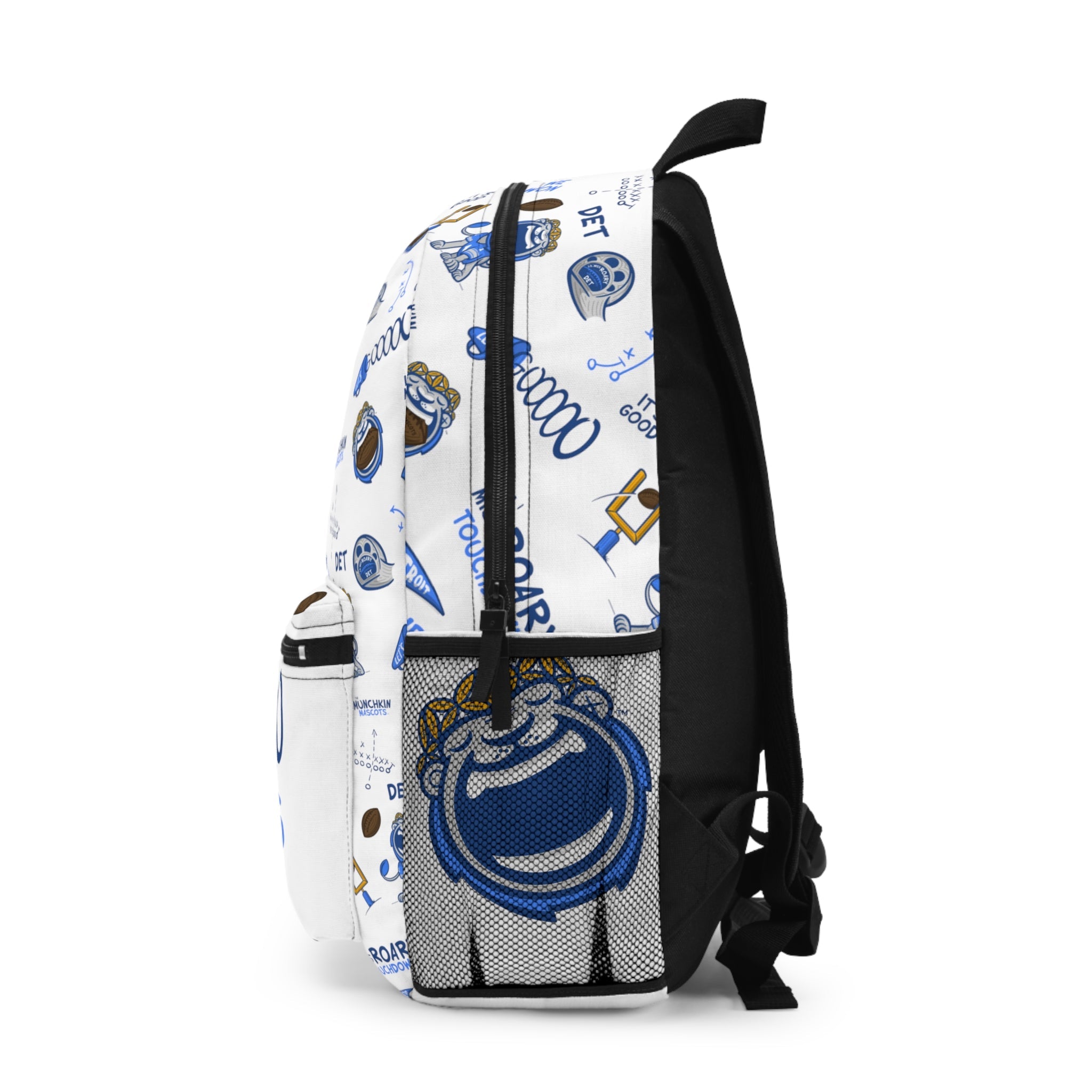 Backpack - Lil' Miss Roary DET Football Printify