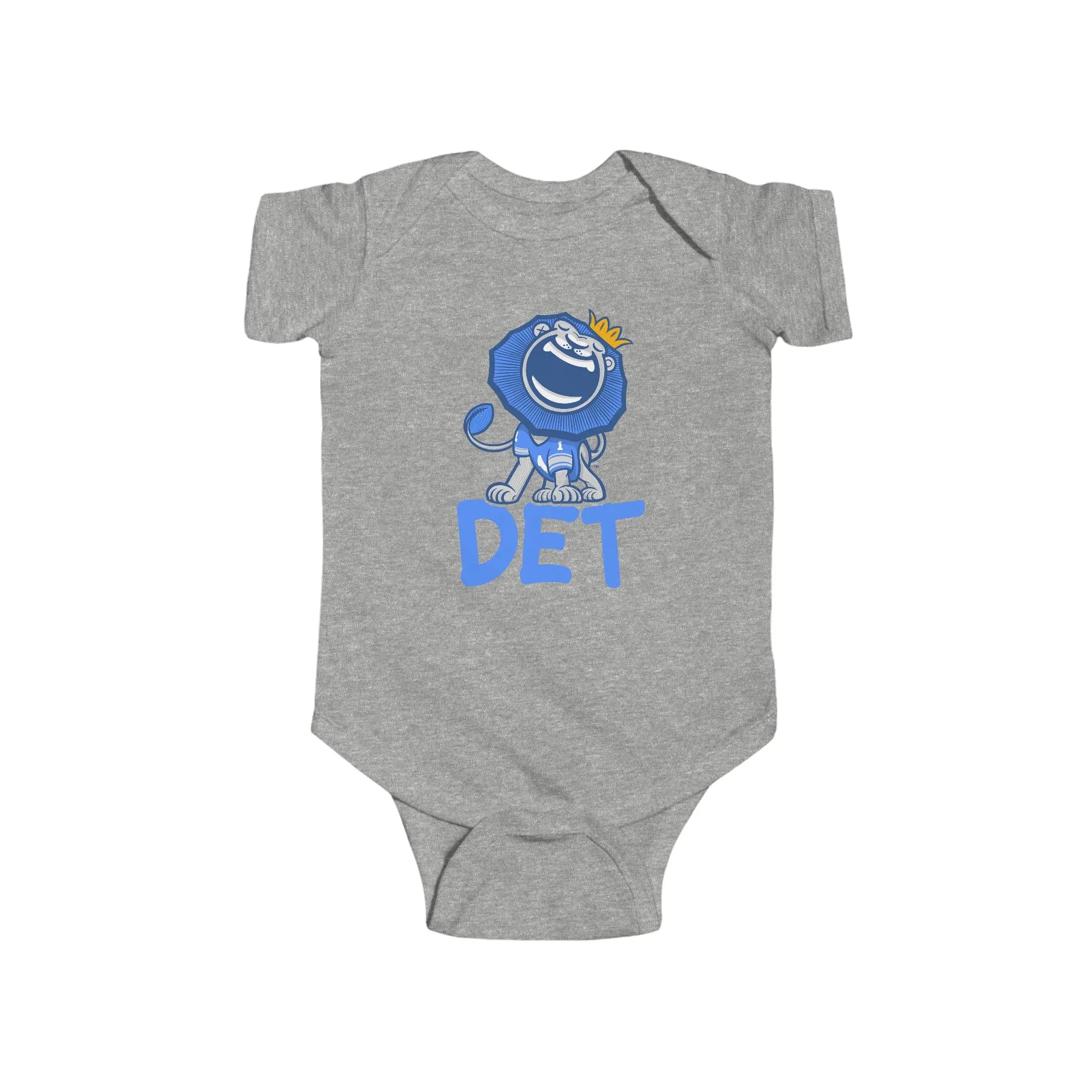 Infant Fine Jersey Bodysuit - DET - Lil' Roary DET Football Printify