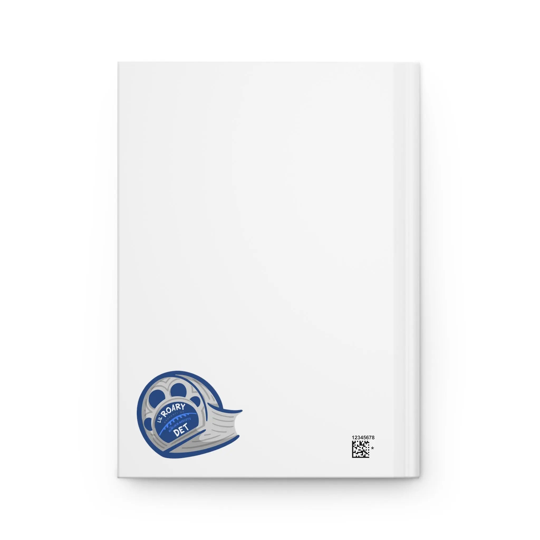 Hardcover Journal Matte - LOVE - Lil' Roary DET Football Printify