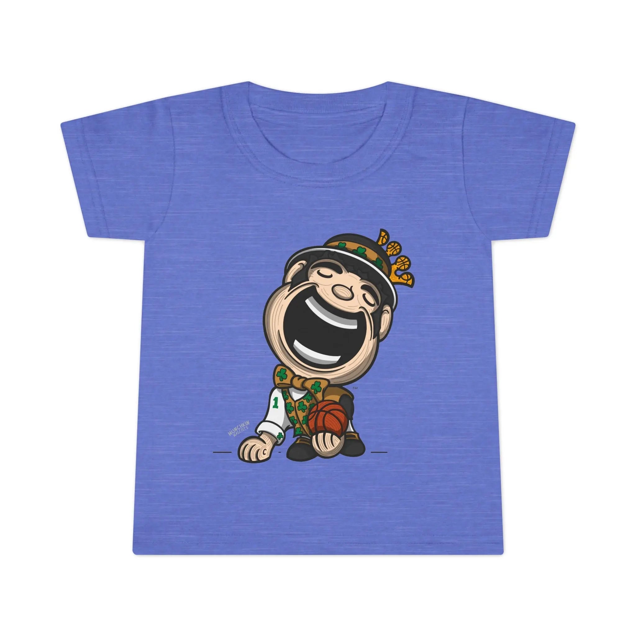 Toddler T-shirt - Gold Vest - Lil' Lucky BOS Basketball Printify