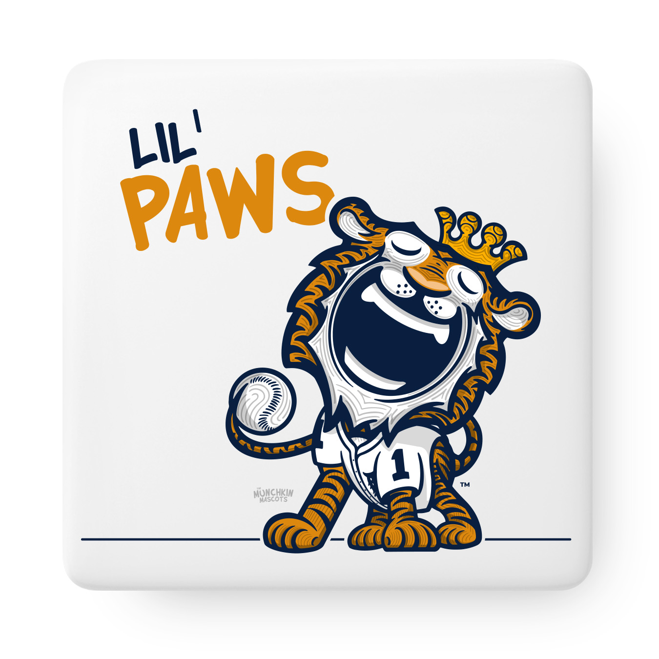 Lil' Paws - Detroit Baseball