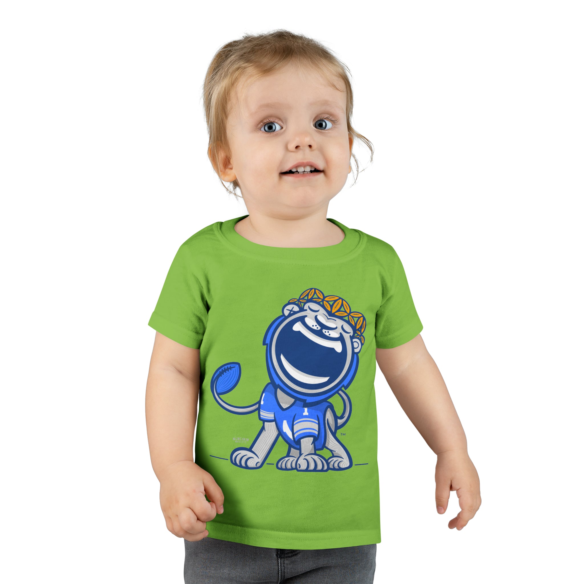 Toddler T-shirt - Home Jersey - Lil' Miss Roary DET Football