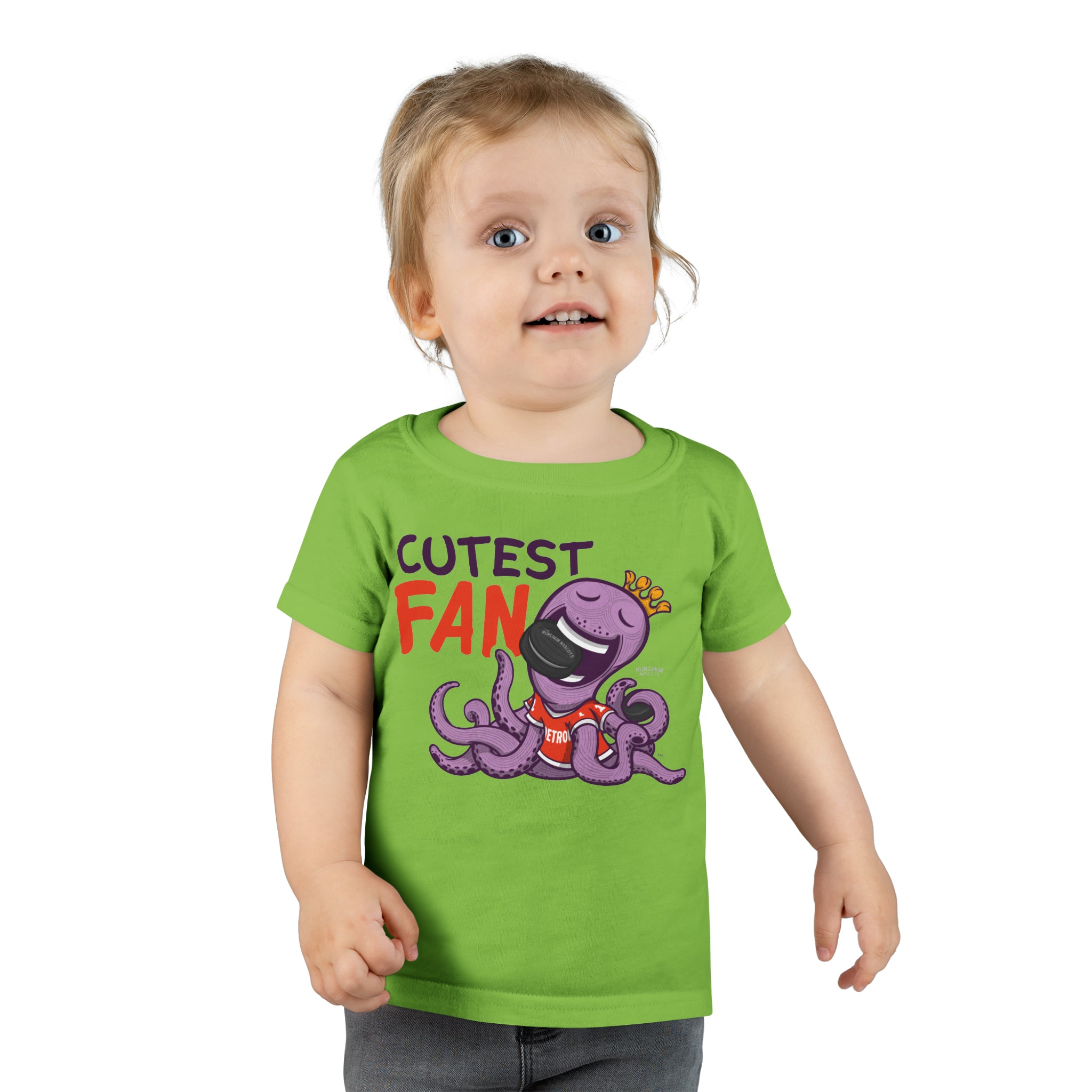 Toddler T-shirt - Cutest Fan - Lil' Stanley DET Hockey