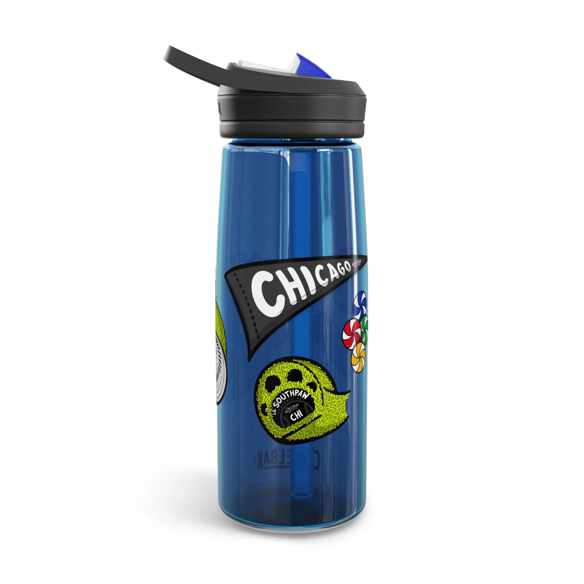 CamelBak Eddy®  Water Bottle, 20oz\25oz - Lil' Southpaw CHI Baseball Printify